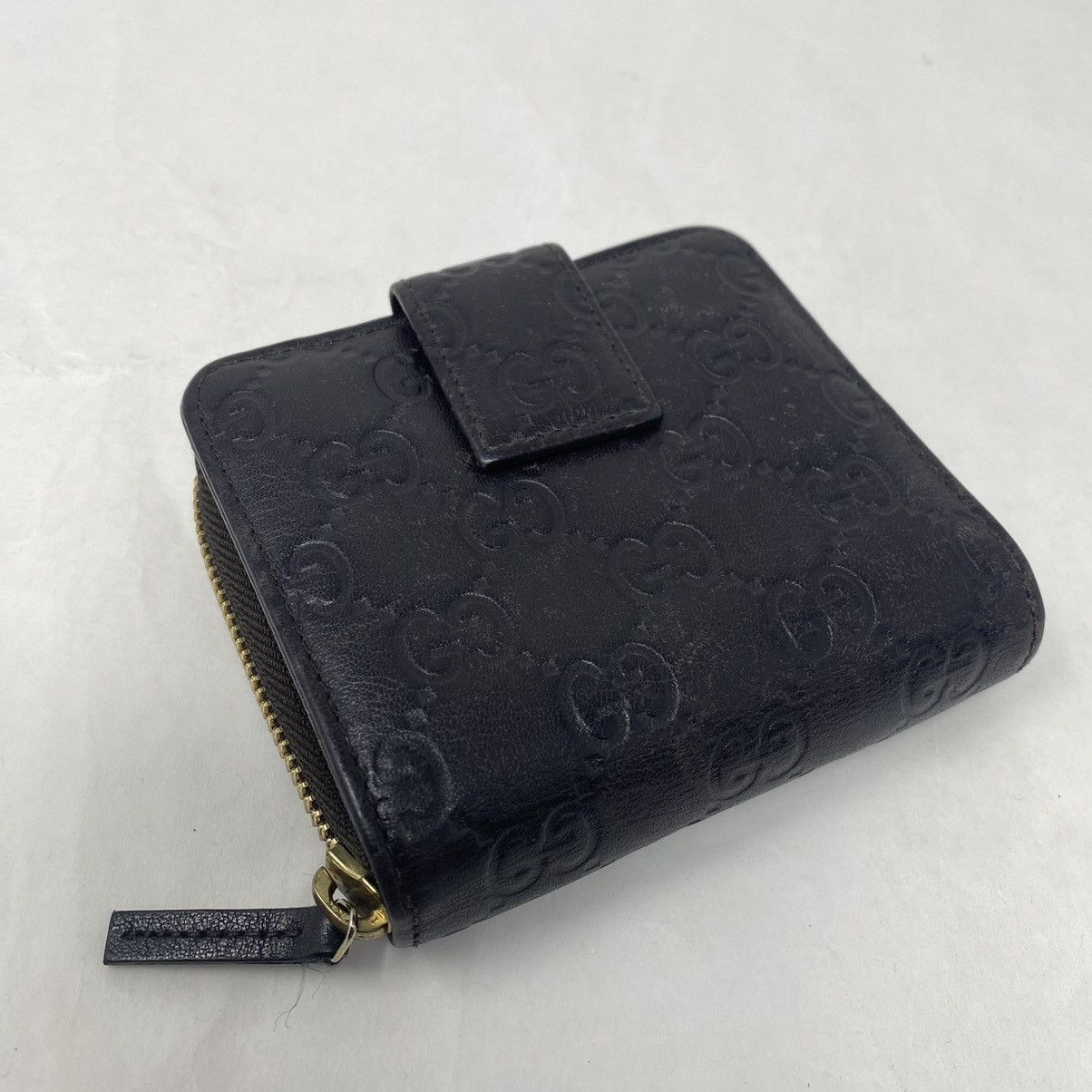 Gucci Gucci Monogram Zip Bi-Fold Wallet Size ONE SIZE - 1 Thumbnail