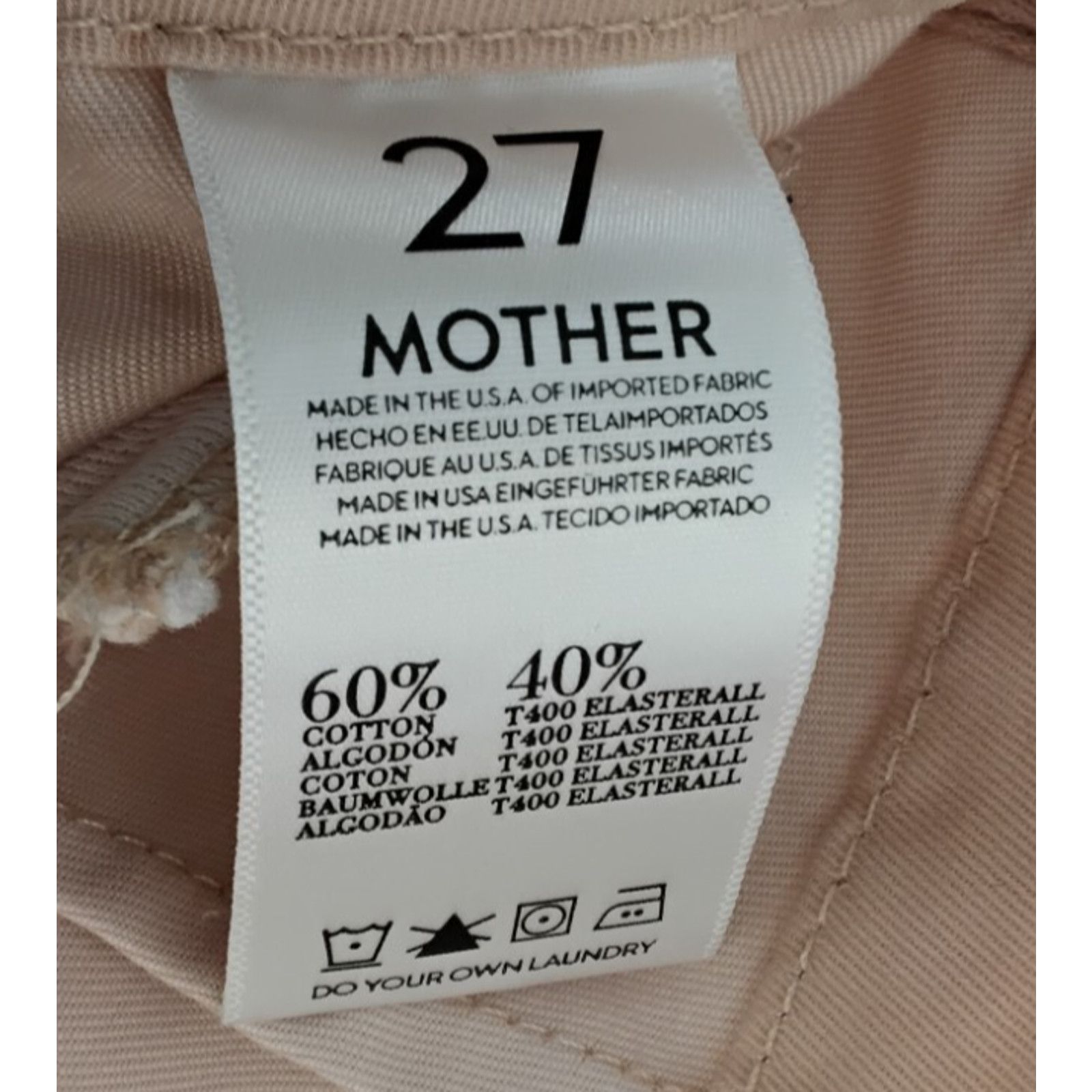 MOTHER Mother The Drama Ankle Pants Women's 27"x 33" Pink Low Waist Size 27" / US 4 / IT 40 - 8 Thumbnail