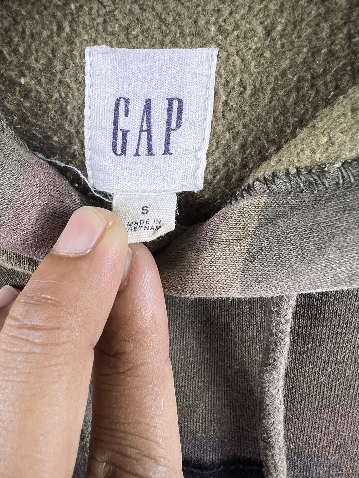 Gap 🔥 GAP streetwear Camouflag Spellout Logo - S Size US S / EU 44-46 / 1 - 7 Thumbnail