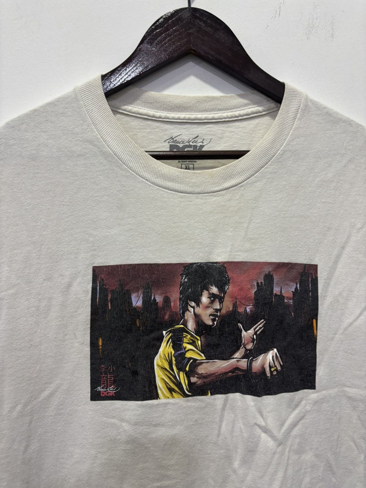 DGK DGK x Bruce Lee Tshirt Size US XL / EU 56 / 4 - 3 Thumbnail