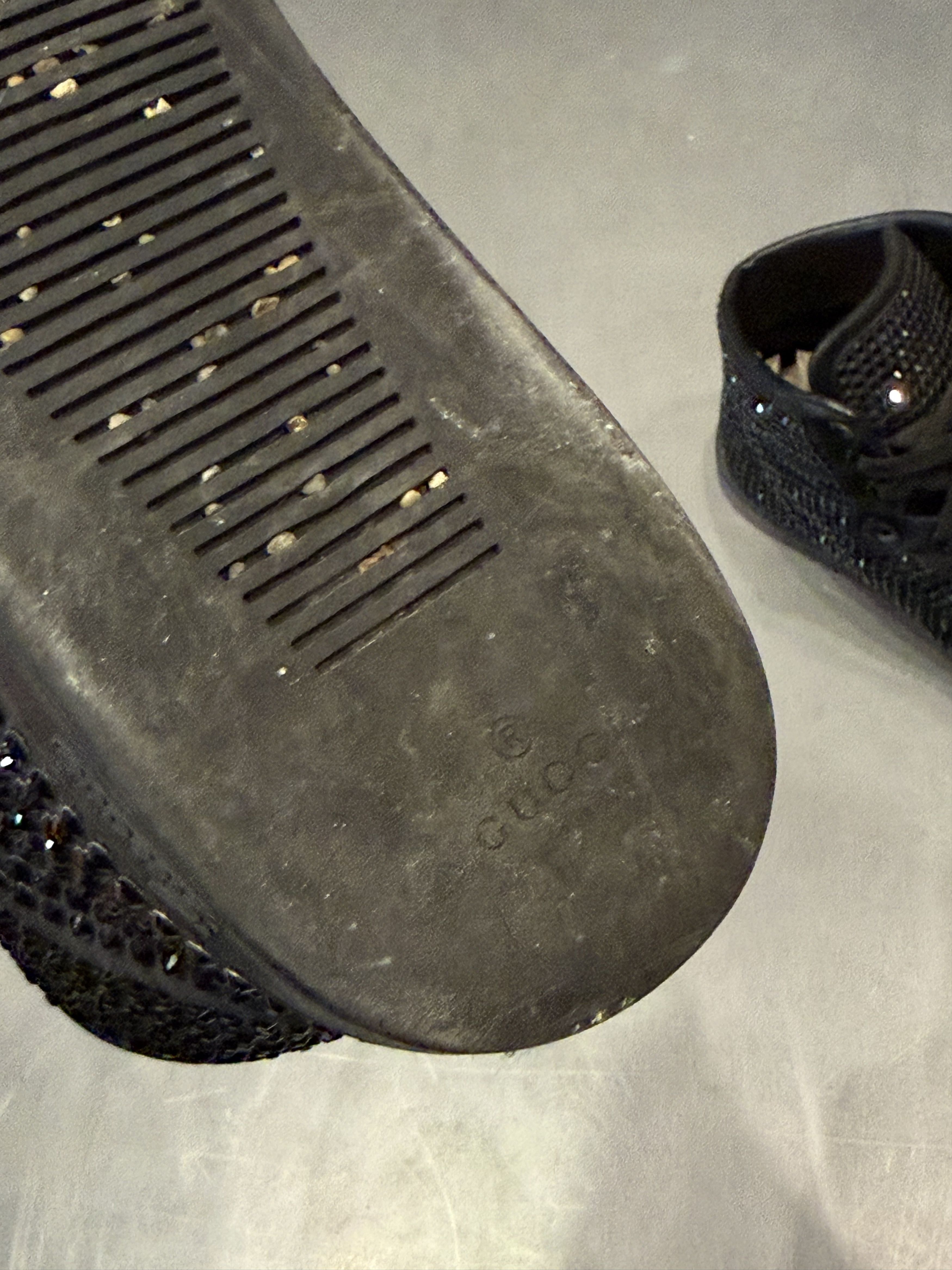Gucci Y2K Gucci x Swarovski rhinestone studded hi top sneakers Size US 7.5 / IT 37.5 - 4 Thumbnail