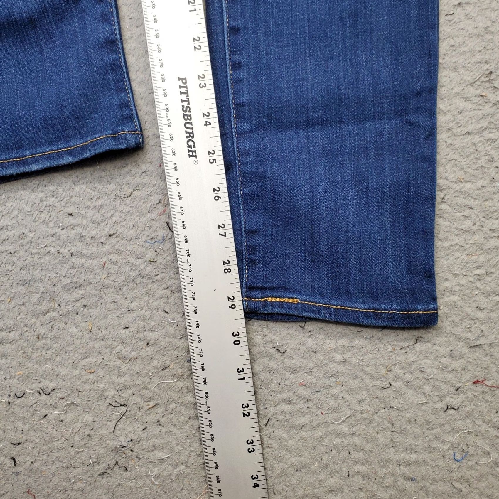 Levi's Levi's Jeans Womens 30/30 Blue Denim Stellar Stretch Mid-Rise 311 Shaping Skinny Jeans Size 30" / US 8 / IT 44 - 4 Thumbnail