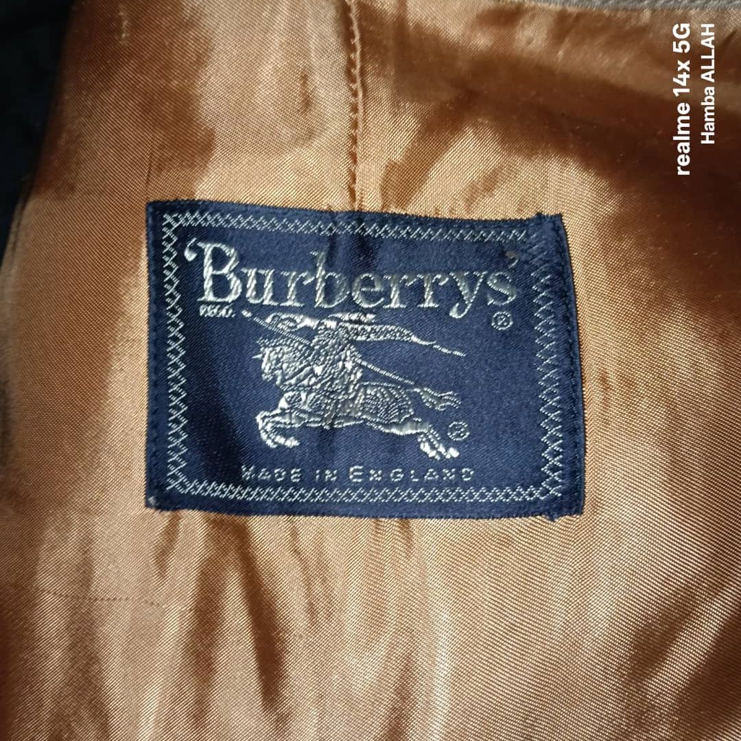 Burberry Vintage Burberrys Trench Coat Jacket Size US XL / EU 56 / 4 - 17 Thumbnail