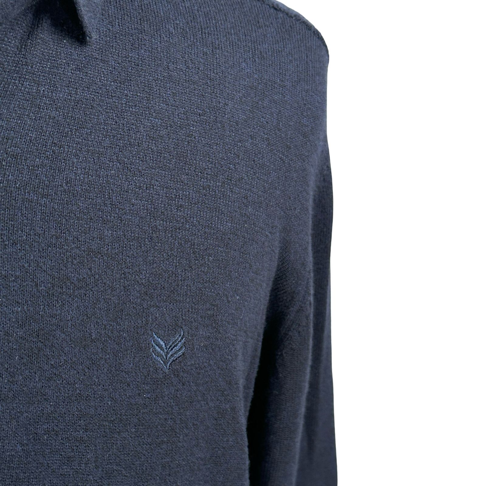 Other Buttercloth Sweater Polo Shirt Mens L Blue Cotton Pullover Size US L / EU 52-54 / 3 - 3 Thumbnail