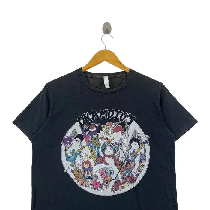 Vintage BAND OKAMOTO’S JAPAN Rock 5th Anniversary Tee Shirt Size US M / EU 48-50 / 2 - 2 Thumbnail
