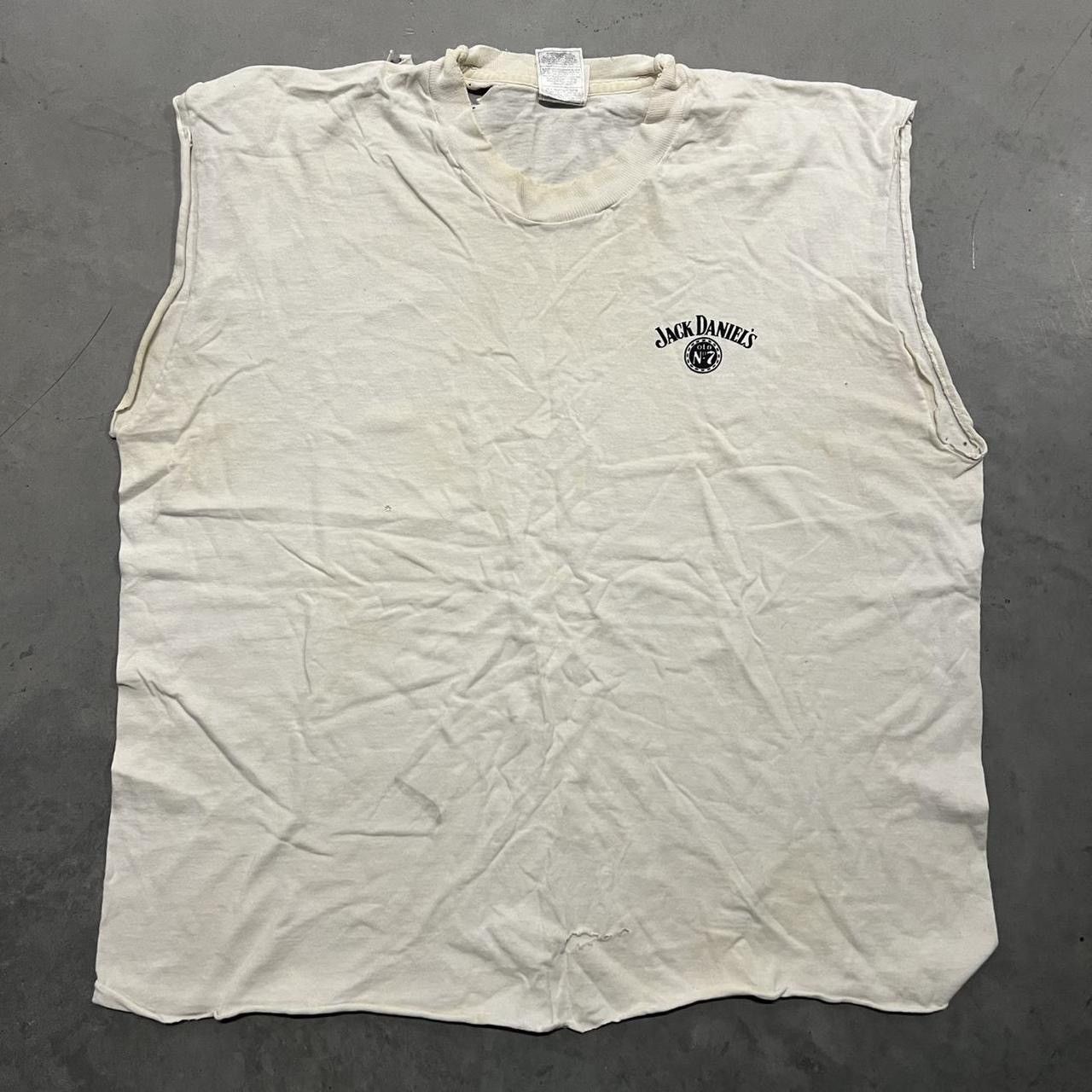 Vintage Crazy Vintage Y2K Distressed Jack daniels Sleeveless TankTop Size US XL / EU 56 / 4 - 1 Thumbnail