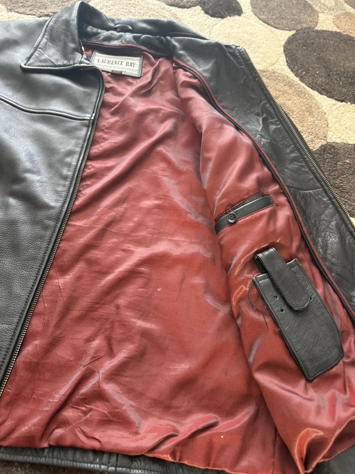 Other Laurence Roy Vintage leather jacket Size US XL / EU 56 / 4 - 3 Thumbnail