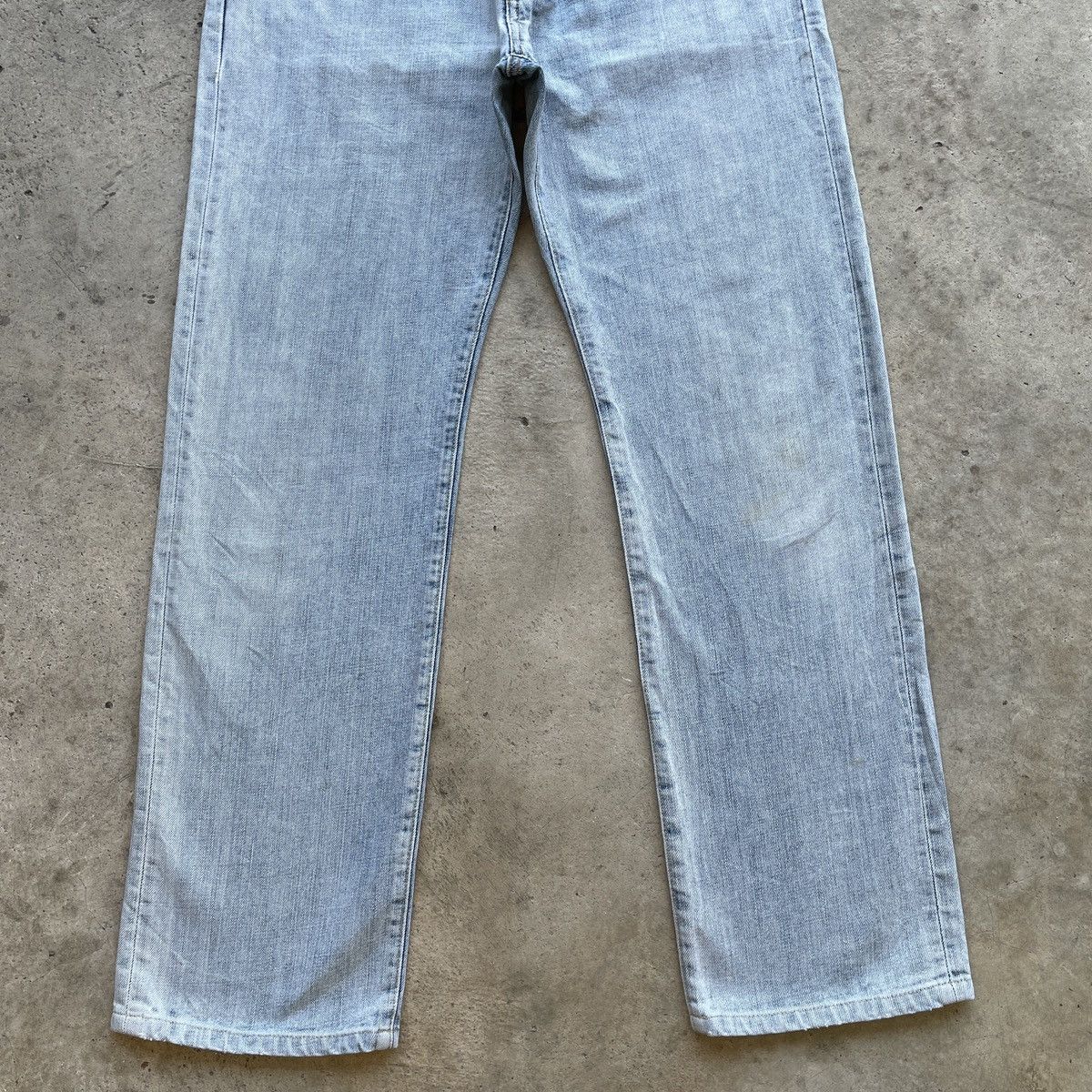 Japanese Brand Vintage Japanese Brand Straight Faded Jeans Denim Pants W33 Size US 33 - 4 Thumbnail