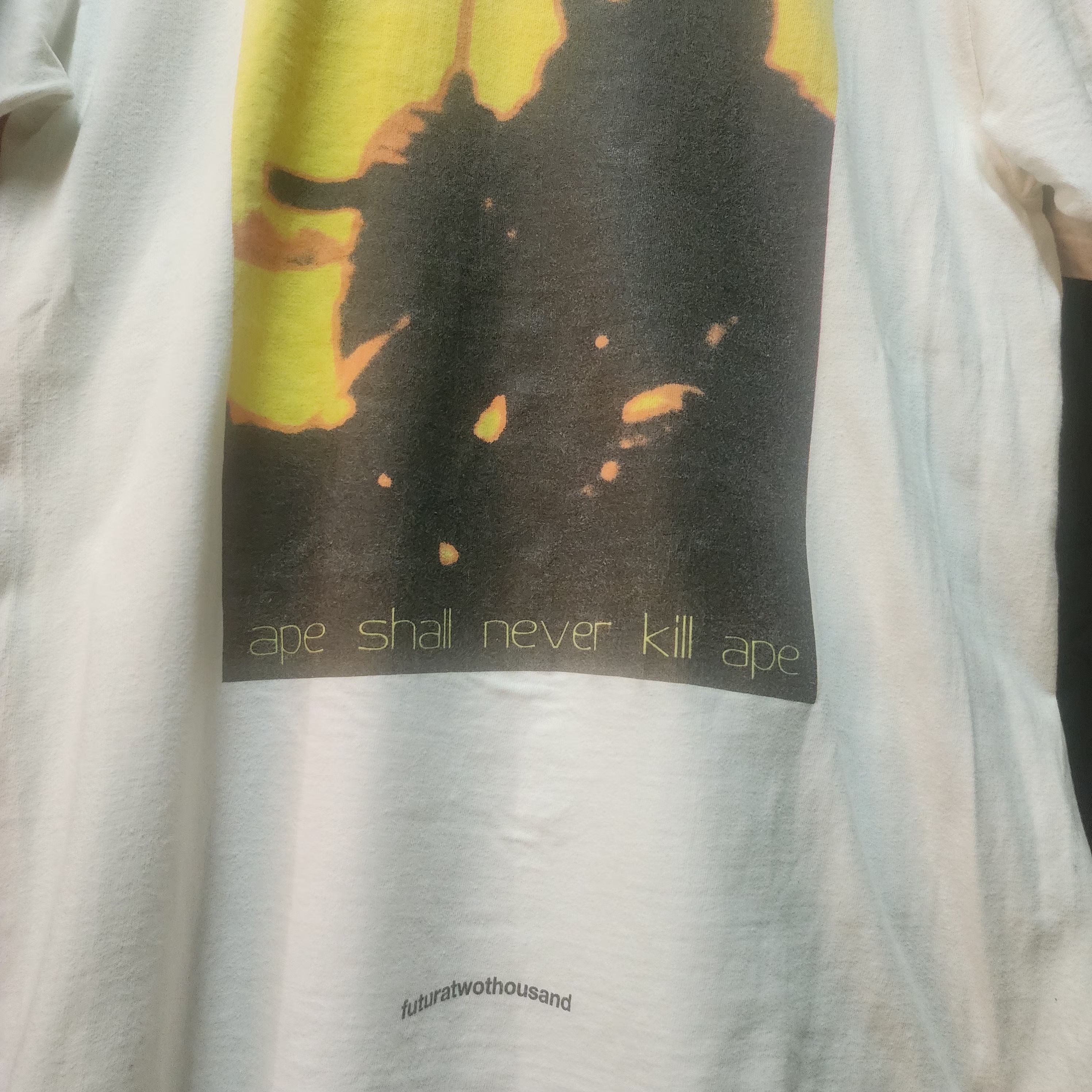 Bape × Futura Vintage Bape x futura 2000 hanes beefy Size US M / EU 48-50 / 2 - 2 Thumbnail