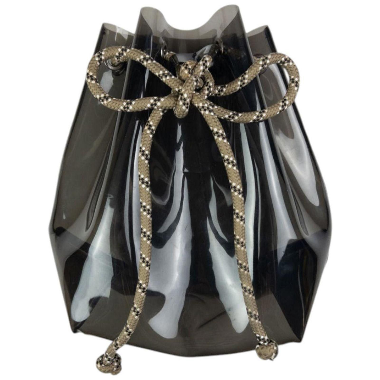 Yohji Yamamoto Vintage Yohji Yamamoto Clear Bucket Bag Size ONE SIZE - 1 Thumbnail
