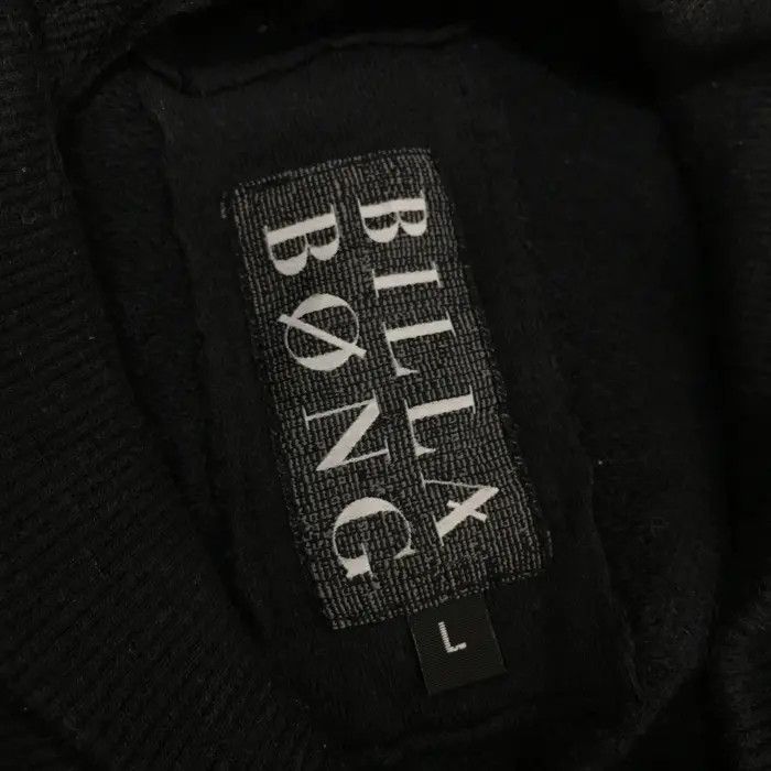 Billabong Vtg BILLABONG Surf Sweatshirt Black Pullover Jumper Sweater Size US L / EU 52-54 / 3 - 9 Thumbnail