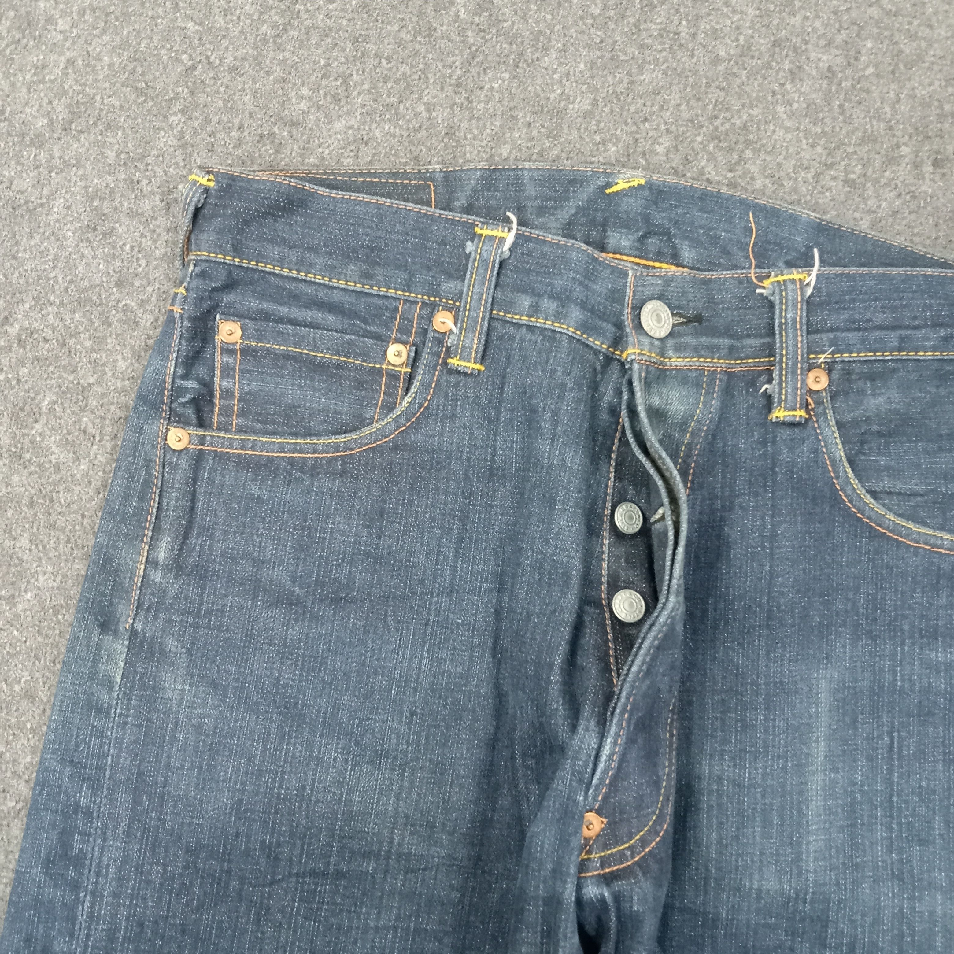 Evisu Evisu Japanese Brand Daicock Custom Art Denim Jeans C228N12 Size US 32 / EU 48 - 6 Thumbnail