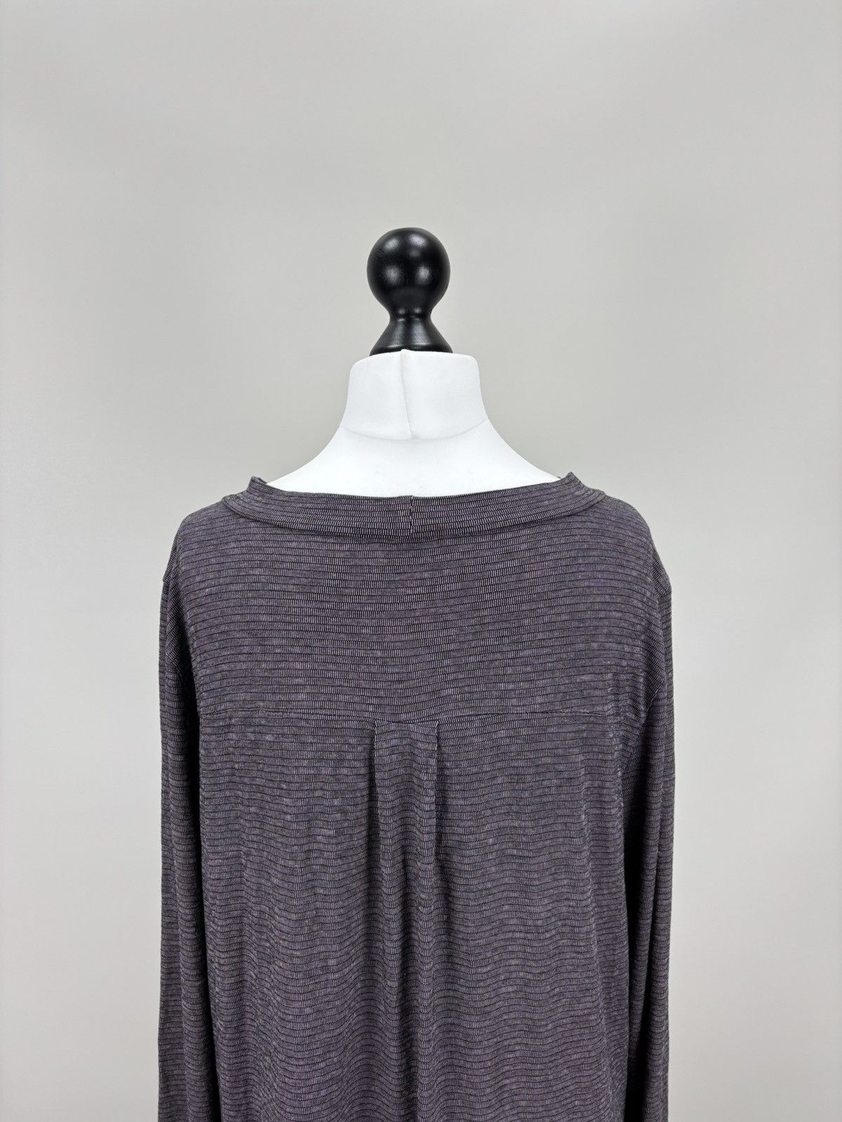 OSKA Womens long sleeve OSKA Size 3 Color Black/Purple Size L / US 10 / IT 46 - 9 Thumbnail