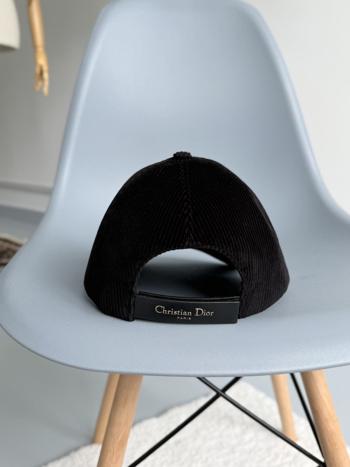 Dior Dior D-Player Cap Corduroy Black Size ONE SIZE - 10 Thumbnail