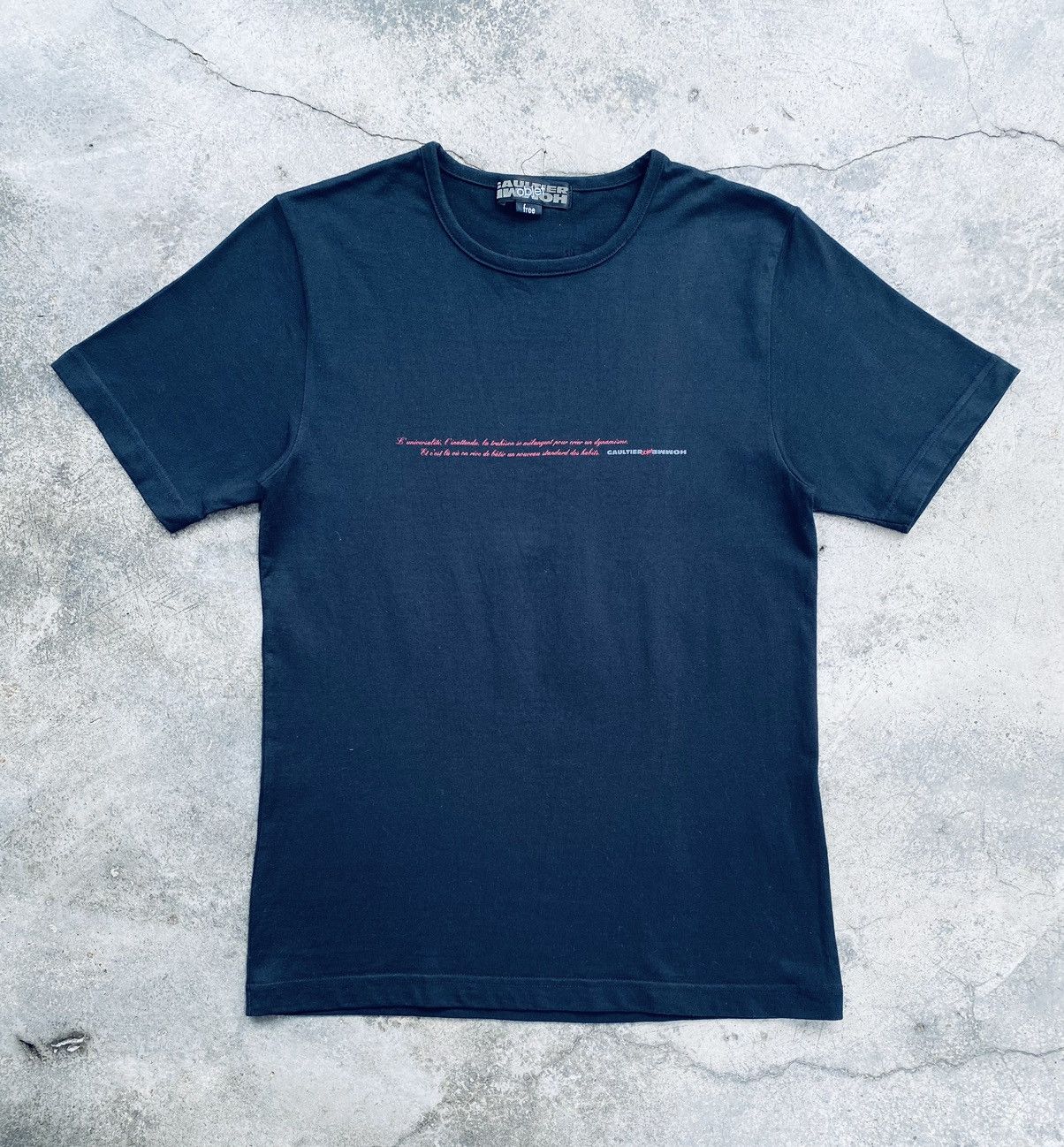 Jean Paul Gaultier Vintage Jean Paul Gaultier Objet Rare Tees Size US S / EU 44-46 / 1 - 1 Thumbnail