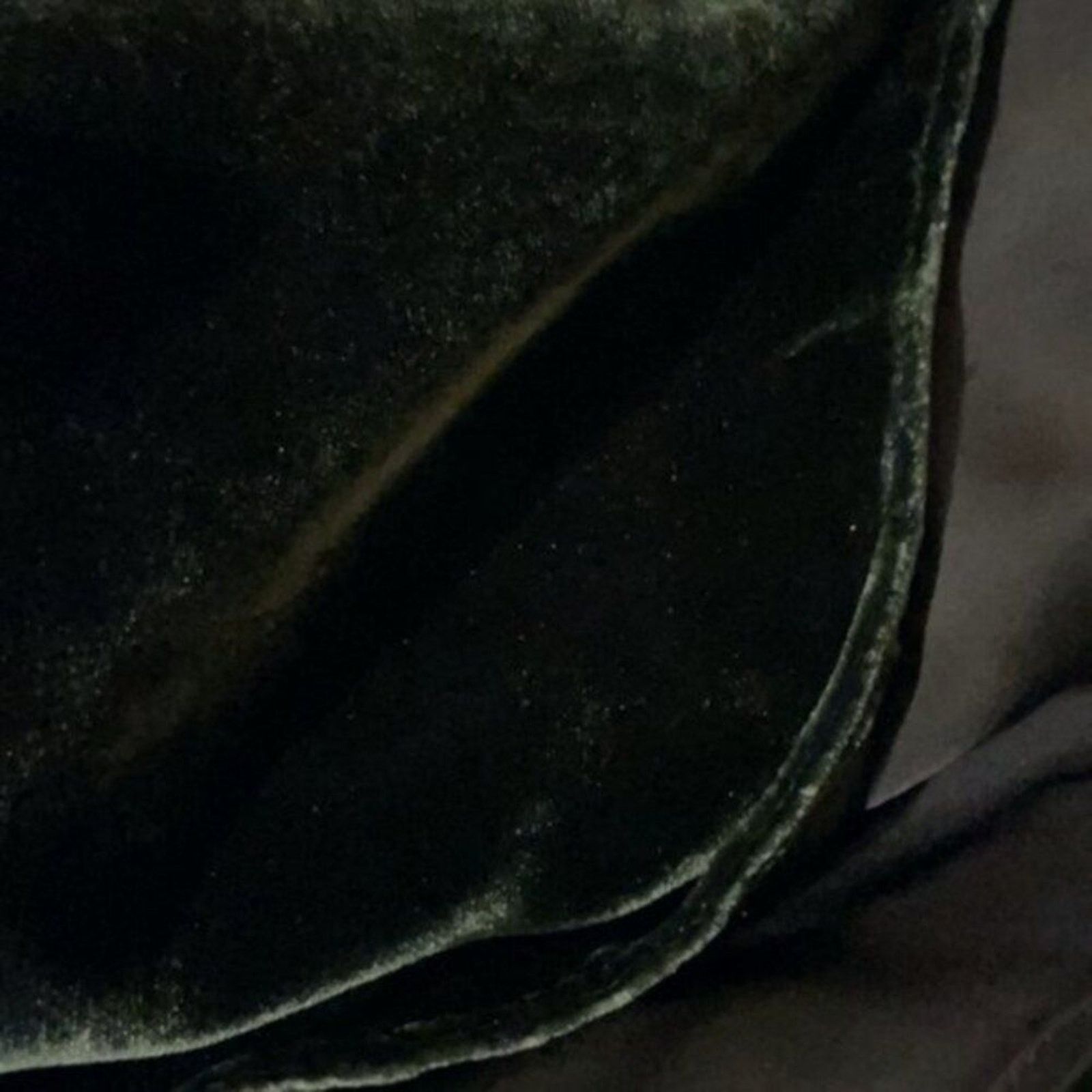 Helmut Lang Helmut Lang Satin paneled velvet dress forest green size 4 Size S / US 4 / IT 40 - 5 Thumbnail