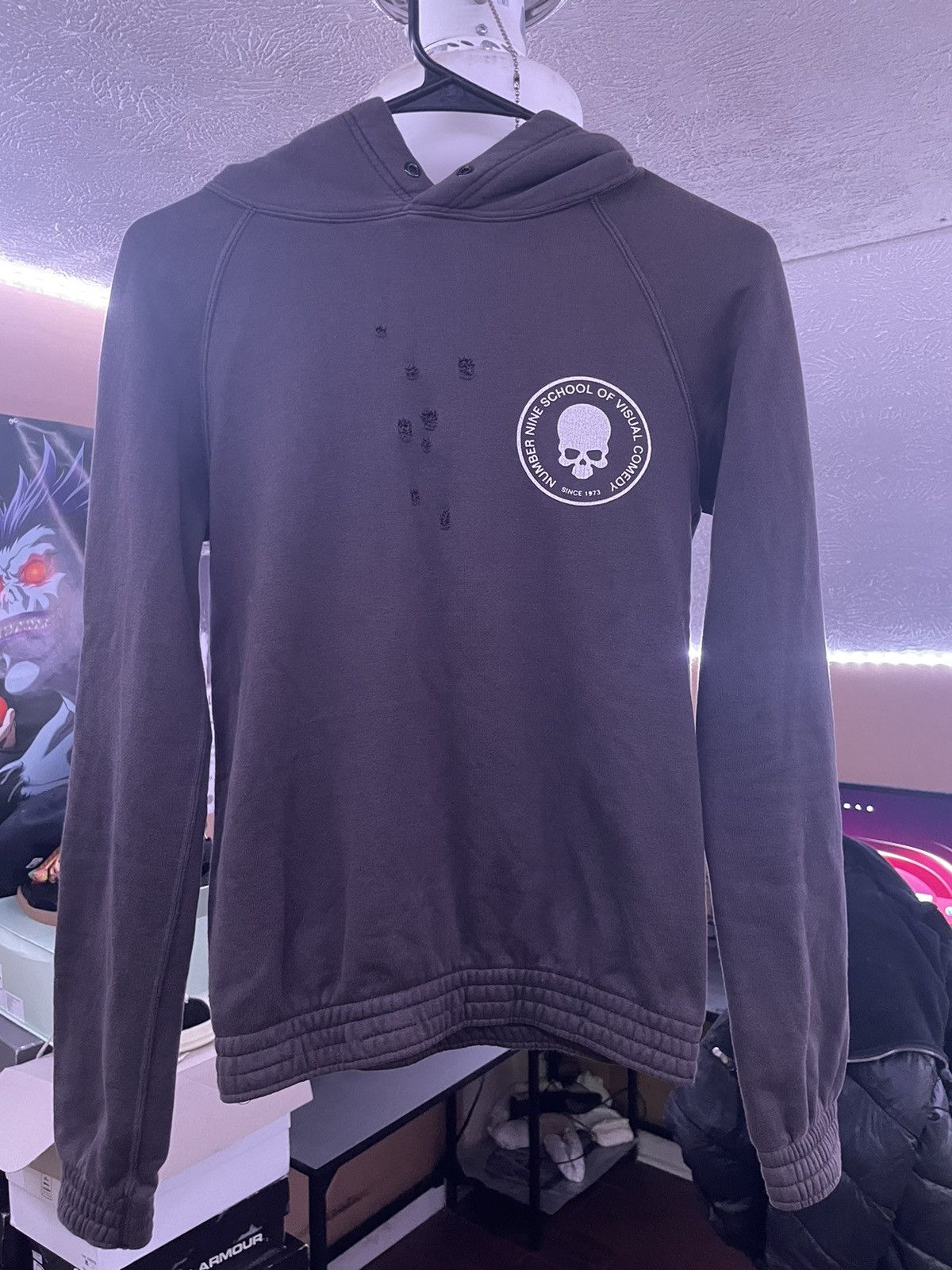 Number (N)ine Number (n)ine school of visual comedy hoodie Size US XS / EU 42 / 0 - 2 Thumbnail