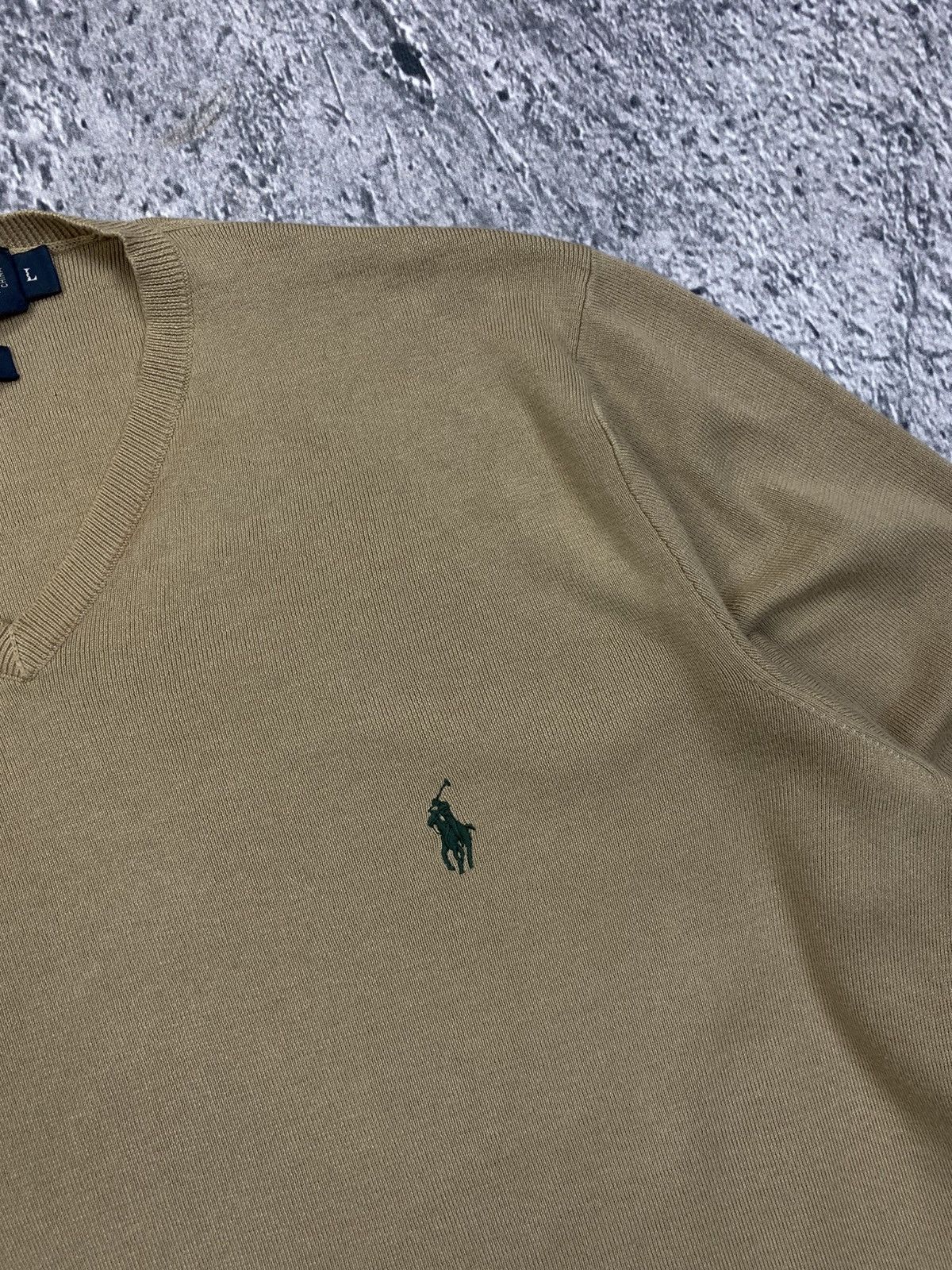 Ralph Lauren × Vintage Vintage Sweater Ralph Lauren Pima cotton Size US L / EU 52-54 / 3 - 4 Thumbnail