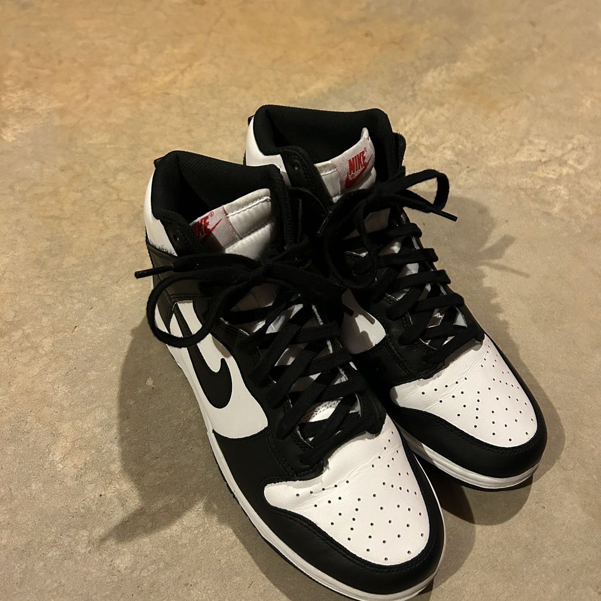 Japanese Brand × Nike Nike Dunk High Panda Black/White 2021 US 8.5 Size US 8.5 / EU 41-42 - 7 Thumbnail