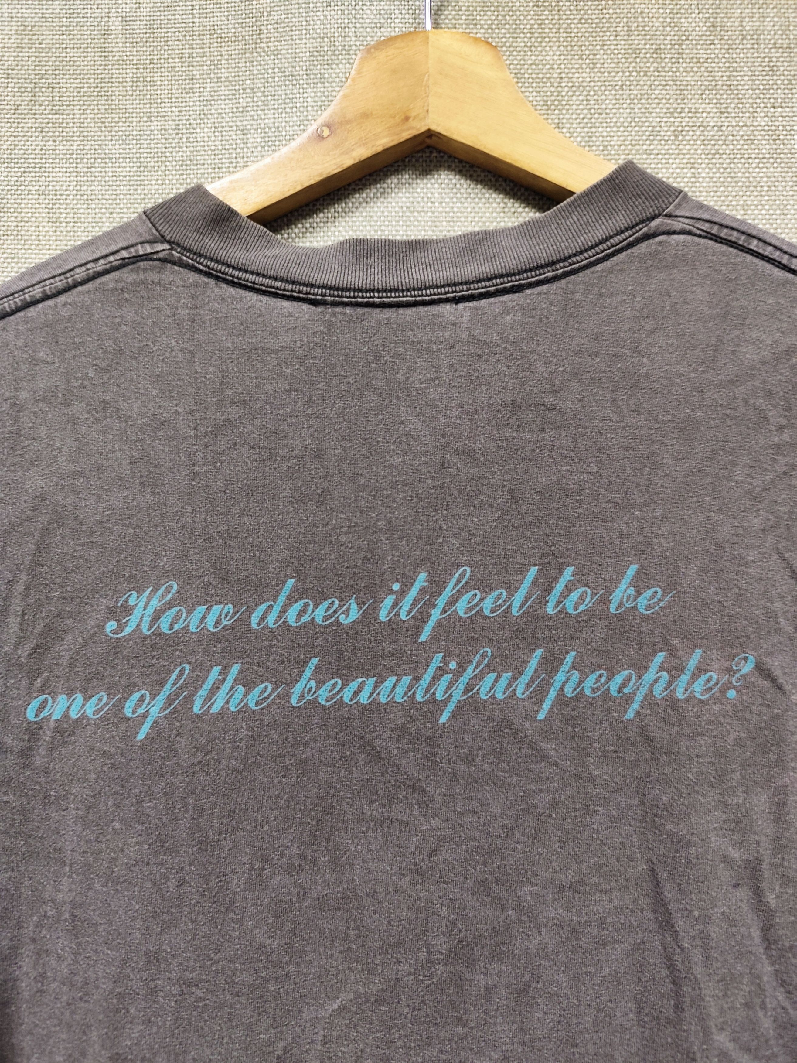 Marilyn Manson Vintage 1997 Marilyn Manson The Beautiful People T Shirt Size US M / EU 48-50 / 2 - 3 Thumbnail