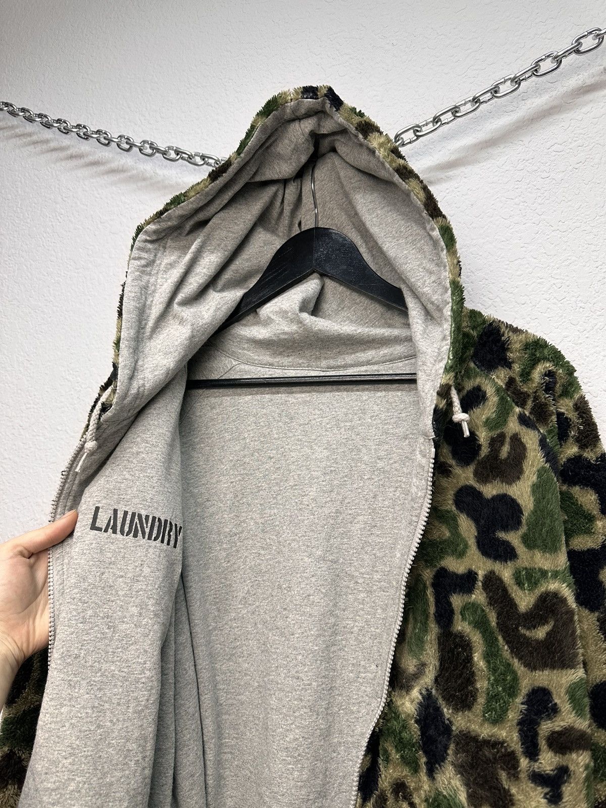 If Six Was Nine Skull Zip Fur Hoodie Ifsixwasnine Lgb Style Rabbit Hysteric Size US M / EU 48-50 / 2 - 14 Thumbnail