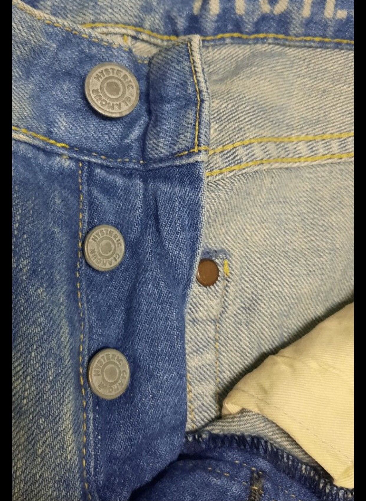 Hysteric Glamour × Vintage Vintage Hysteric Glamour Damaged Pant Size US 30 / EU 46 - 8 Thumbnail