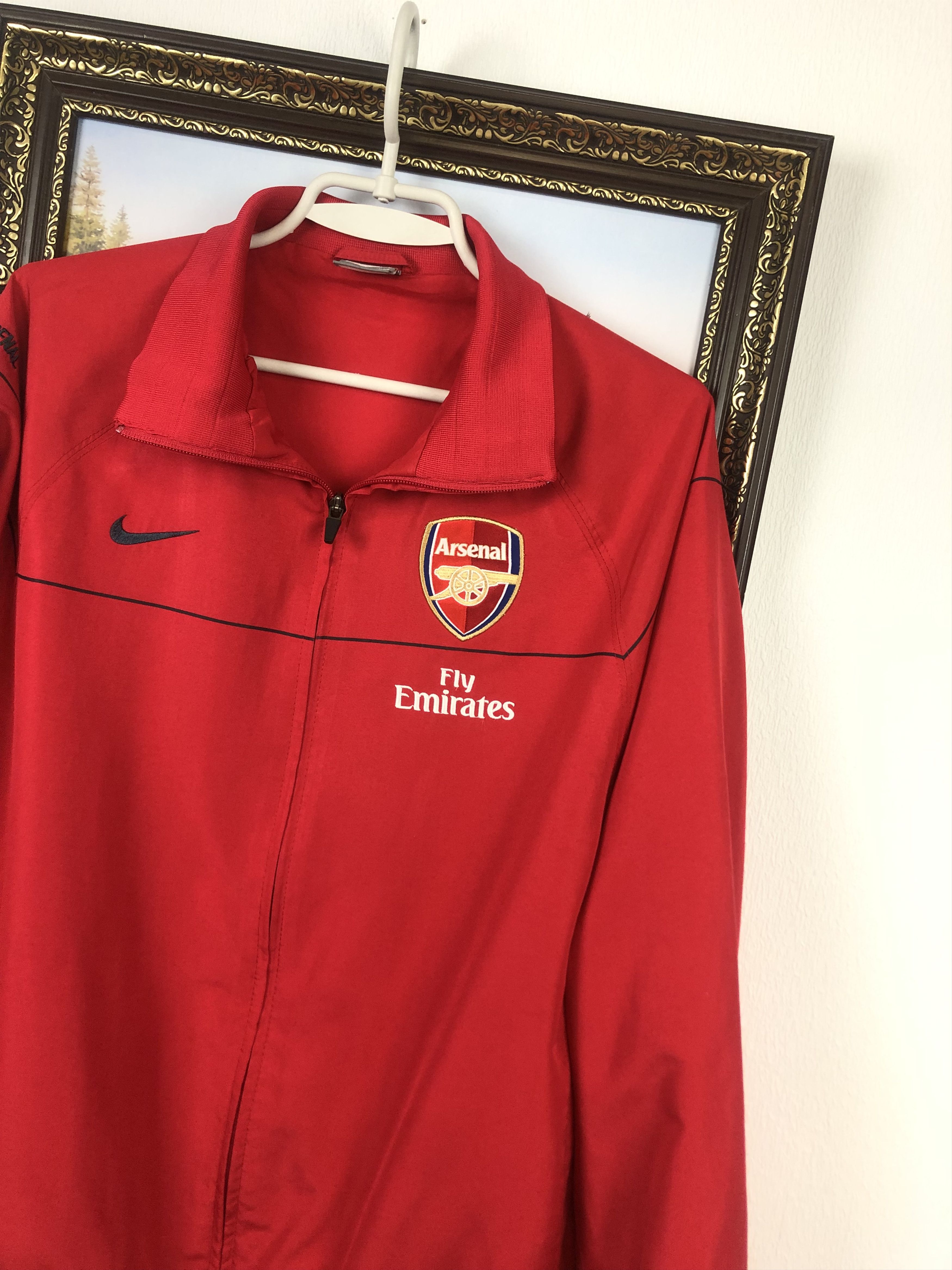 Nike Vintage Arsenal Football Soccer Jacket Gunners Track Top Size US M / EU 48-50 / 2 - 4 Thumbnail