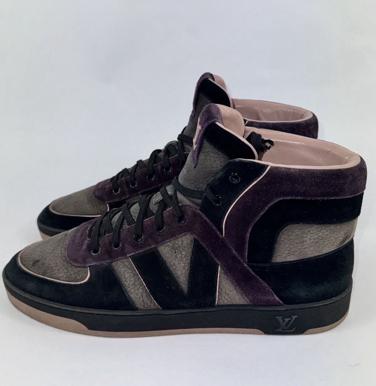 Louis Vuitton TRIBE HIGH TOP SNEAKERS Size US 8.5 / EU 41-42 - 3 Thumbnail