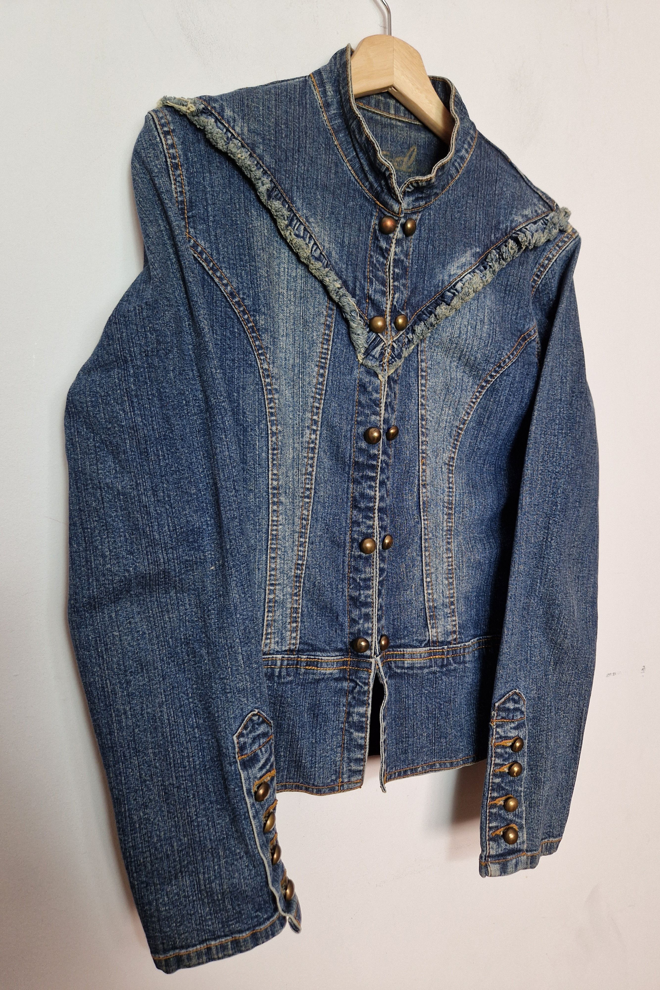 Japanese Brand × Vintage vintage denim jacket Size S / US 4 / IT 40 - 14 Thumbnail