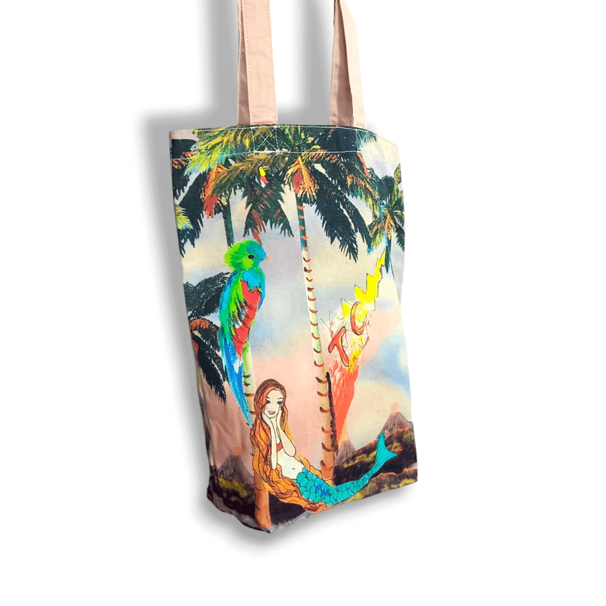 Tsumori Chisato Tsumori Chisato TC Mermaid Island Canvas Tote Bag Size ONE SIZE - 2 Thumbnail