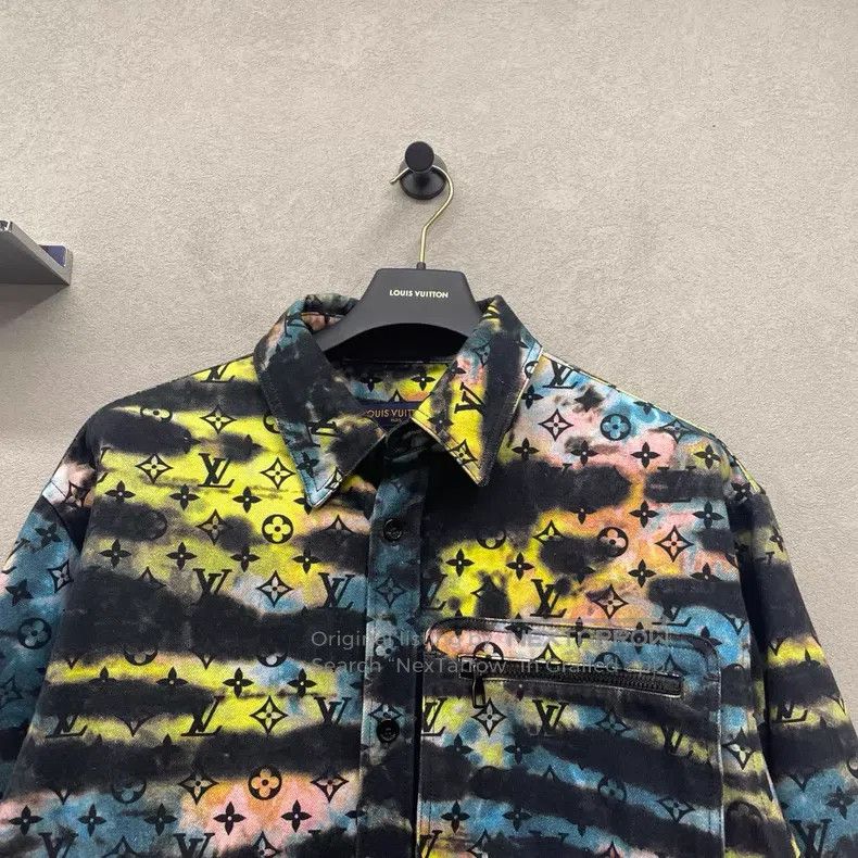 Louis Vuitton Louis Vuitton Denim long-sleeved jacket Size US XL / EU 56 / 4 - 4 Thumbnail