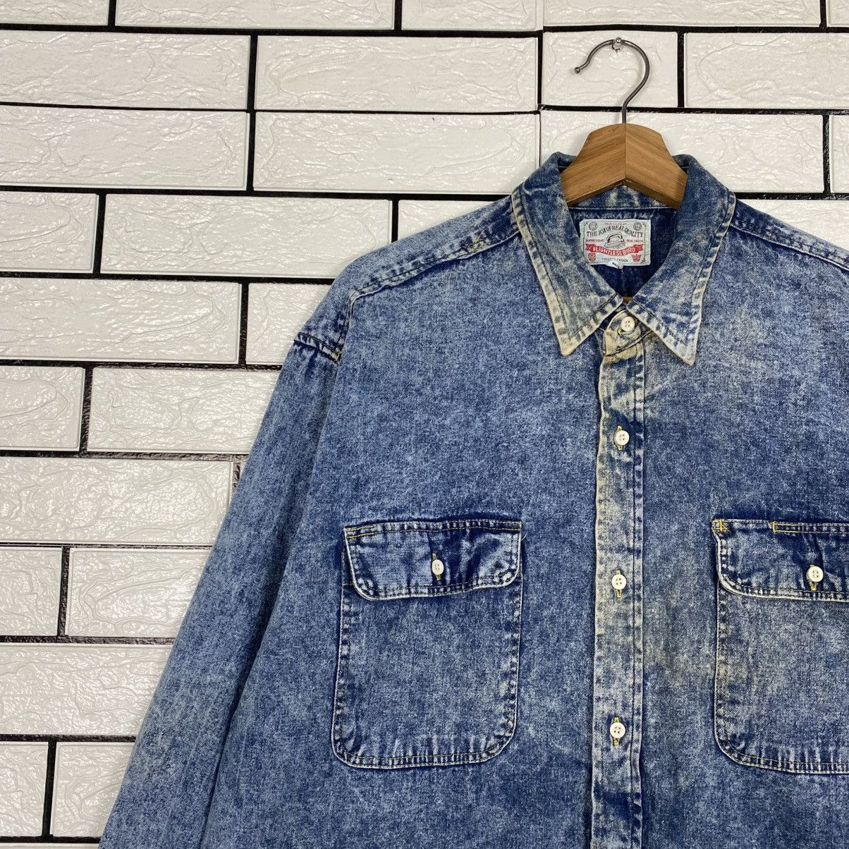 Toyo Enterprises 📌Vintage Hickory Chore Jacket Denim Flightless Bird Size US M / EU 48-50 / 2 - 8 Thumbnail