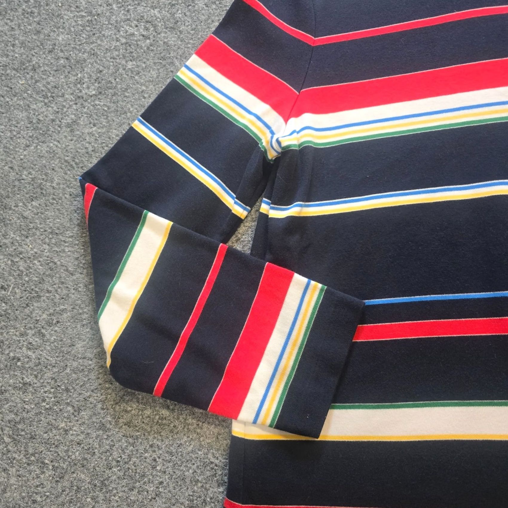 Brooks Brothers Brooks Brothers Top Womens Size Large Blue Red Striped Supima Cotton Long Sleeve Size L / US 10 / IT 46 - 3 Thumbnail