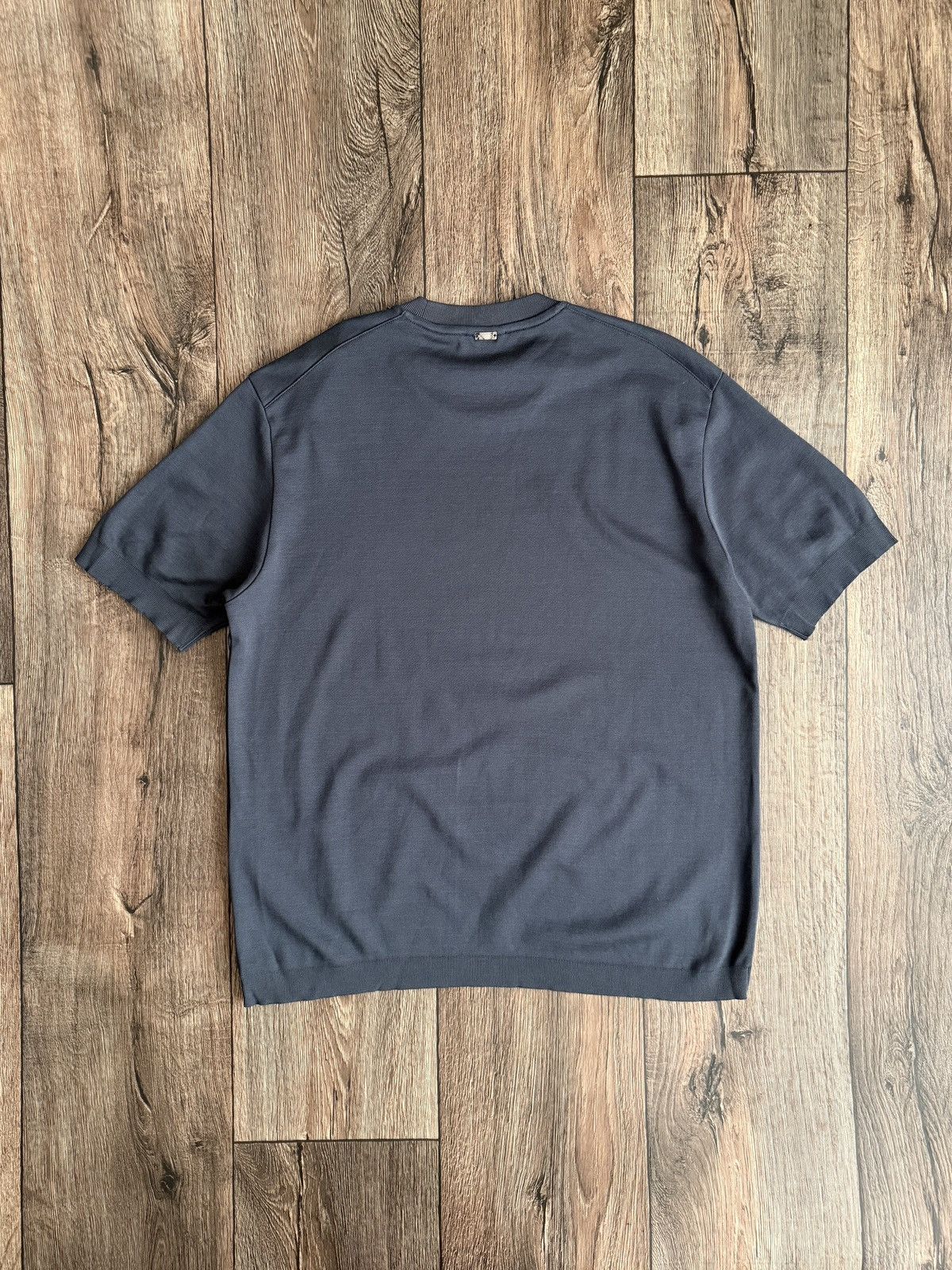 Herno Jersey Knit Effect Navy Men’s T Shirt Size 50 in Blue, Men's — image 6 of 6