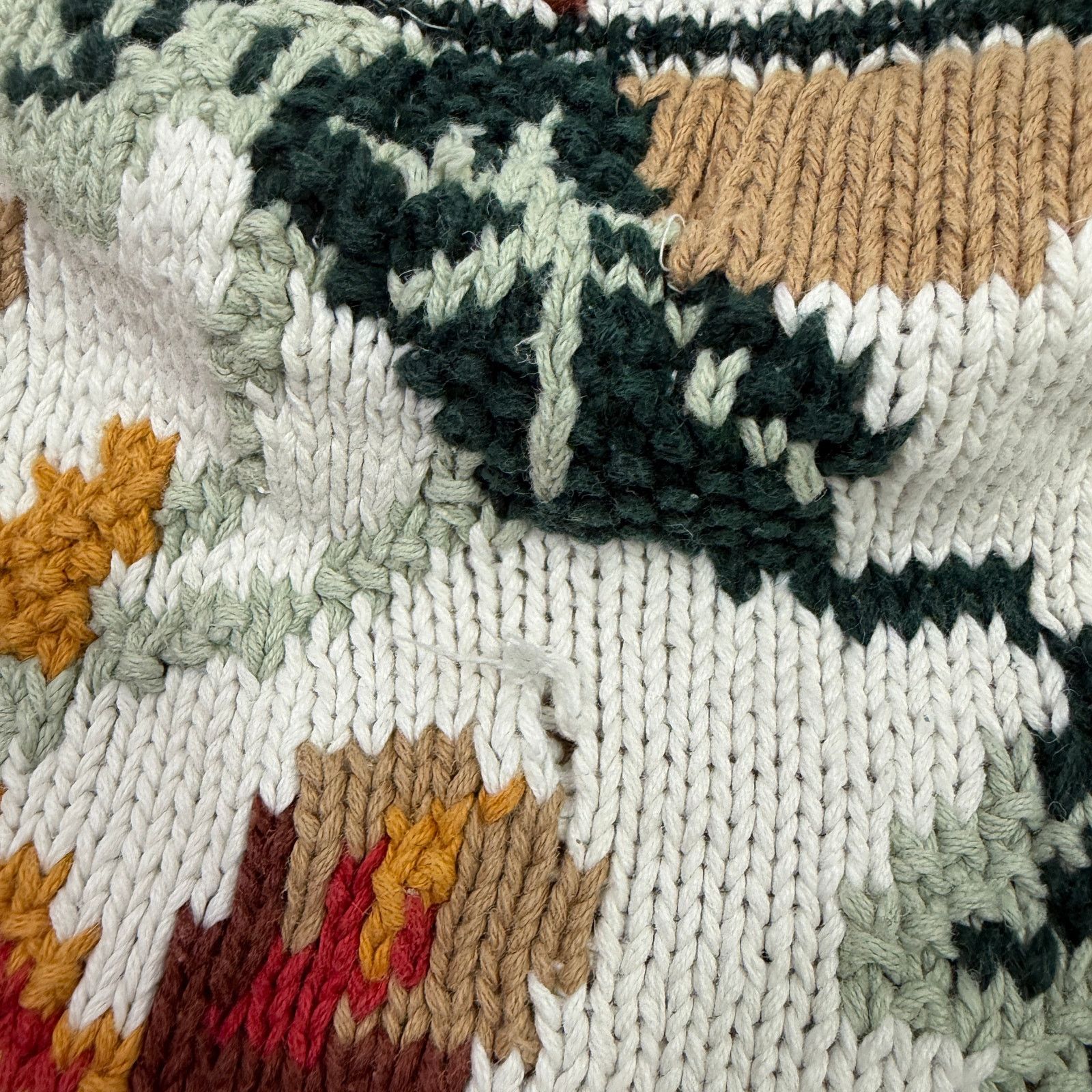 Vintage Vintage Cape Isle Knitters Sweater Women's Small Floral 90s Size S / US 4 / IT 40 - 9 Thumbnail