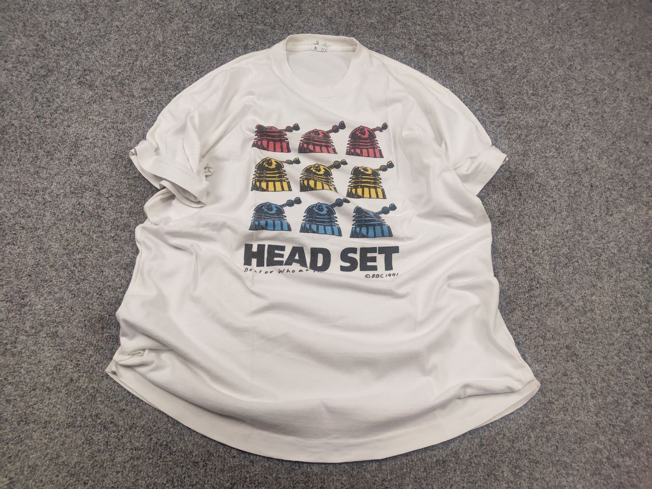 Vintage Vintage 1991's Heat Set Doctor Who at Momi Graphic Shirt Tee Size US L / EU 52-54 / 3 - 2 Thumbnail