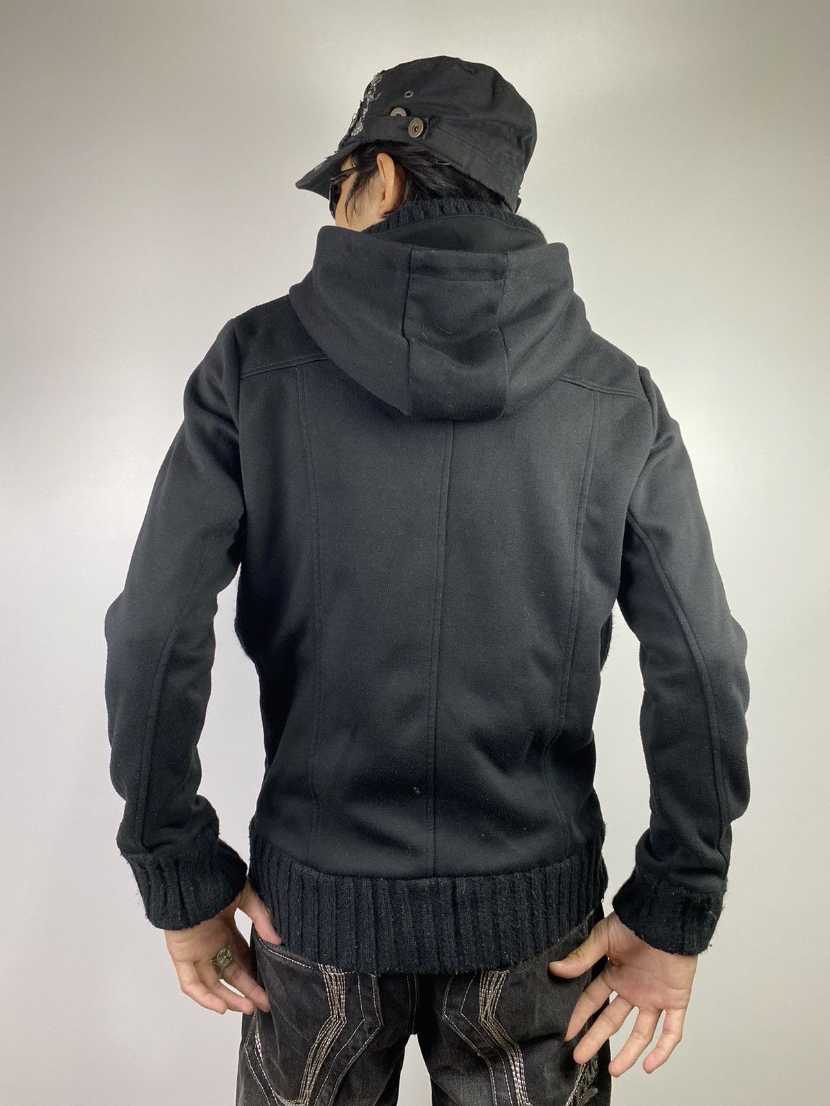 Hysteric Glamour × If Six Was Nine × Japanese Brand daily news gothic black faded hoodie ifsixwasnine style Size US M / EU 48-50 / 2 - 15 Thumbnail