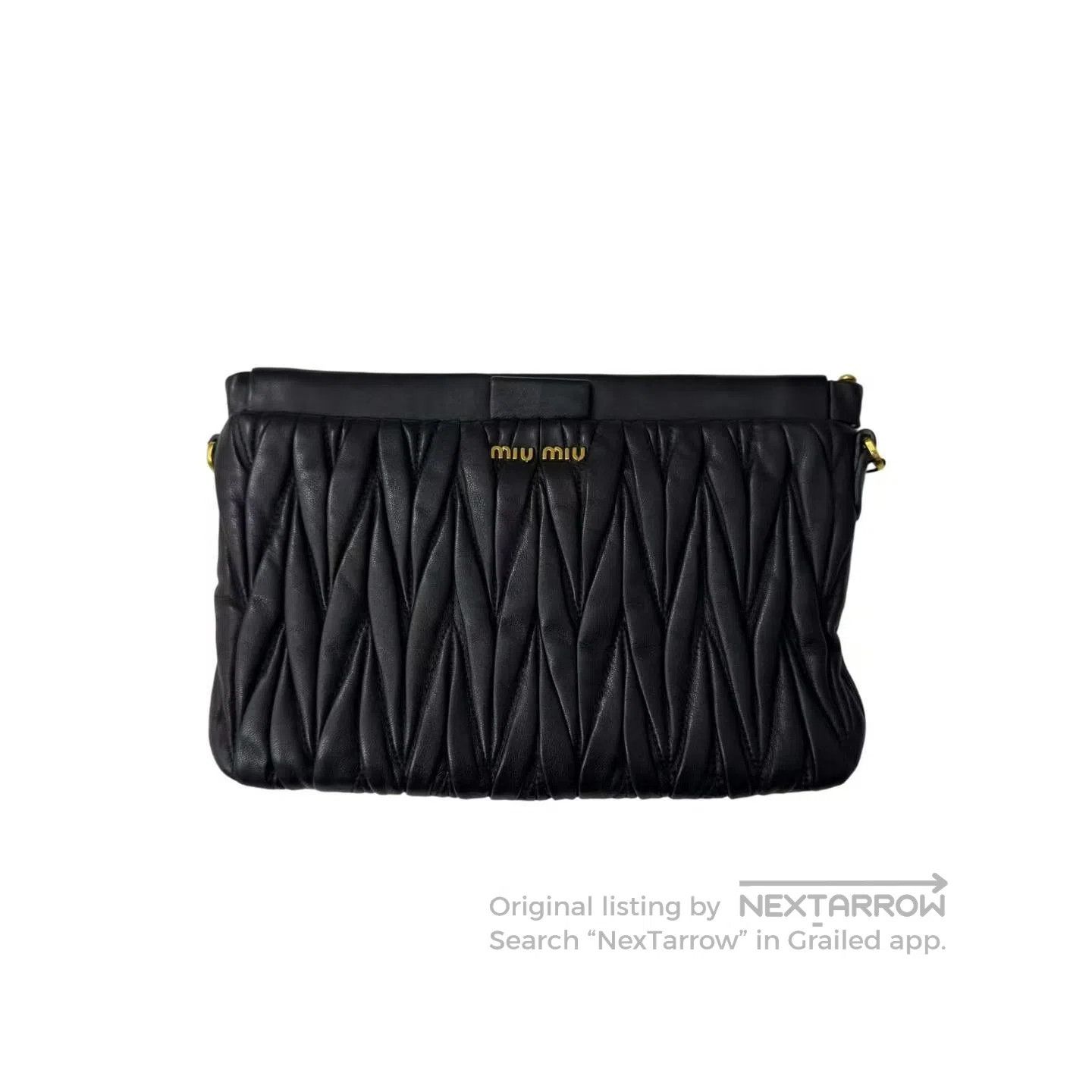 Miu Miu Miu Miu Crinkle Bag| Size ONE SIZE - 1 Thumbnail