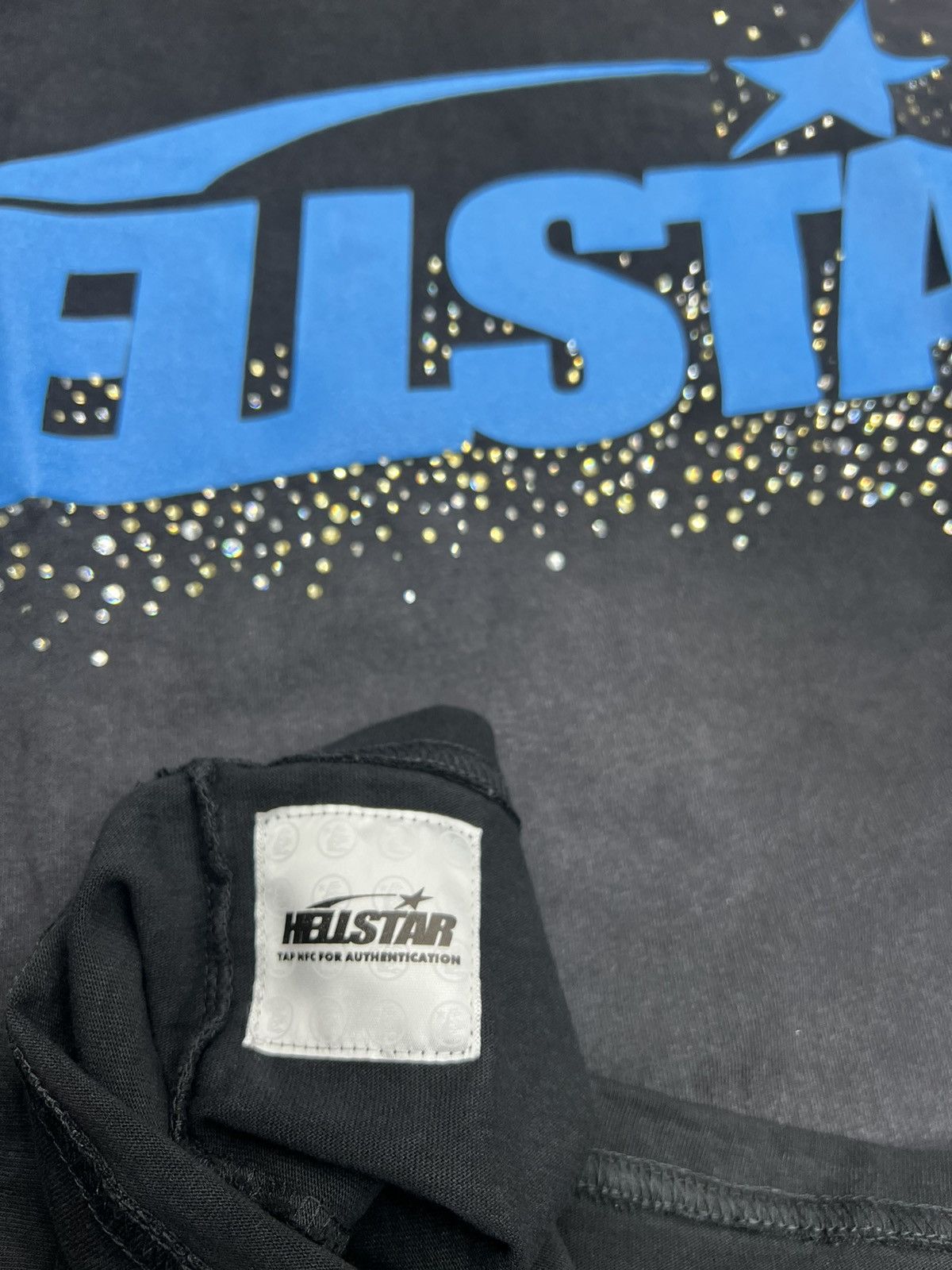 HELLSTAR Hellstar Rhinestone Classic Gel T-Shirt (Unreleased) Size US XL / EU 56 / 4 - 4 Thumbnail