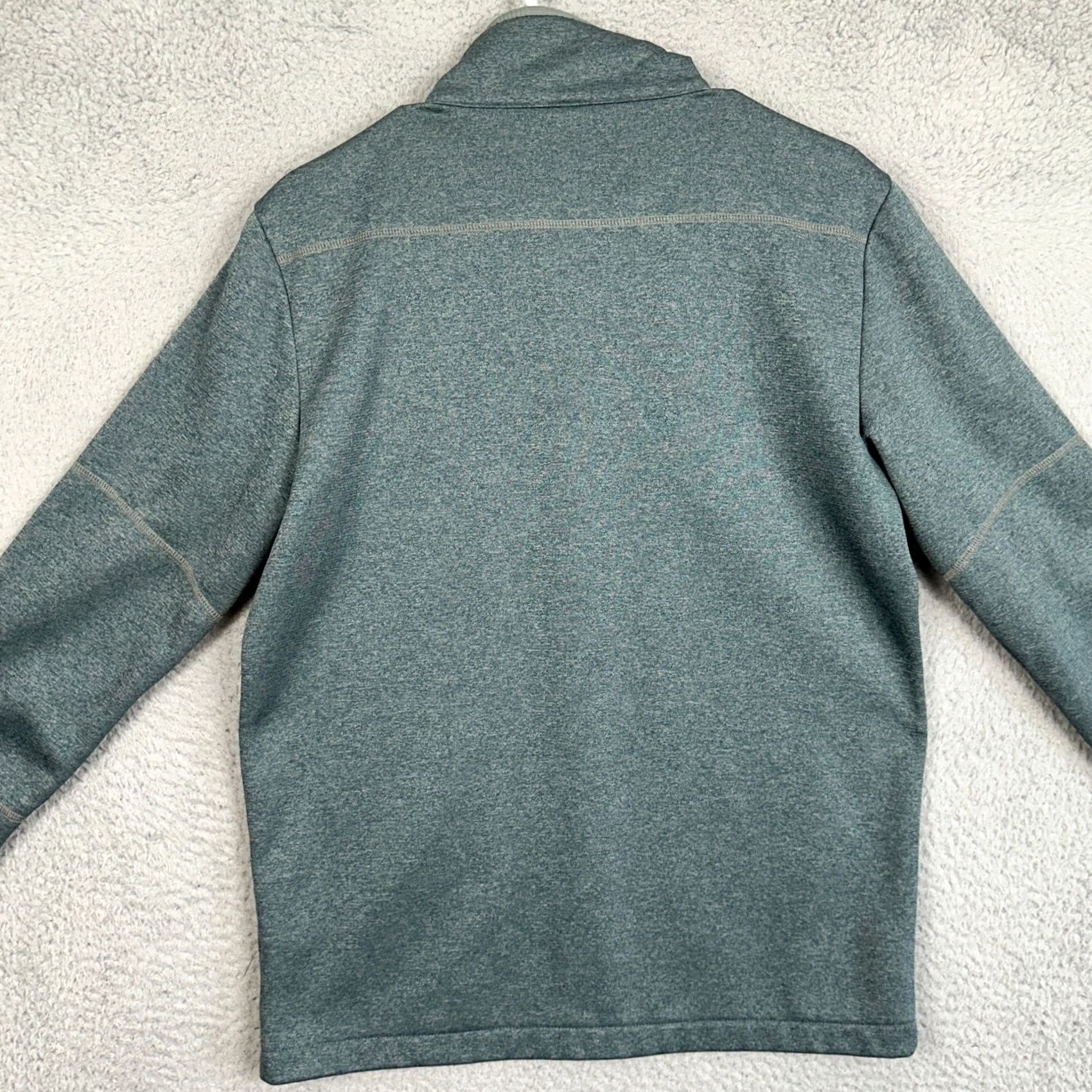 Flylow Flylow Fleece Lined Sweatshirt Mens Small Green Pullover Snap Button EUC Size US S / EU 44-46 / 1 - 2 Thumbnail
