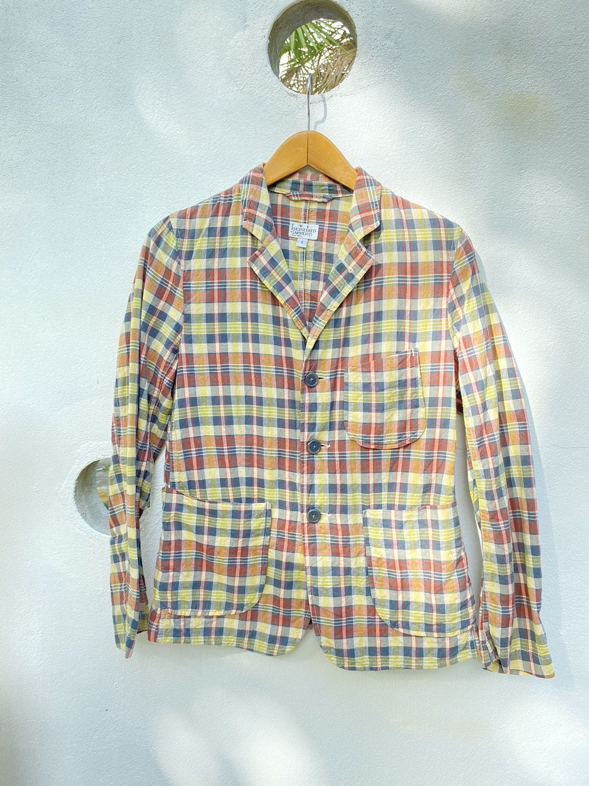 Engineered Garments Engineered Garments plaid blazer jacket Size ONE SIZE - 10 Thumbnail