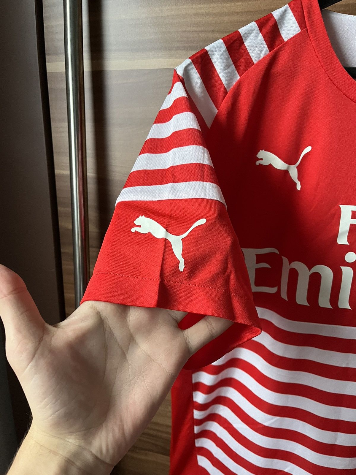 Puma Puma Arsenal Football Jersey Prematch 2014/2015 Size US M / EU 48-50 / 2 - 4 Thumbnail