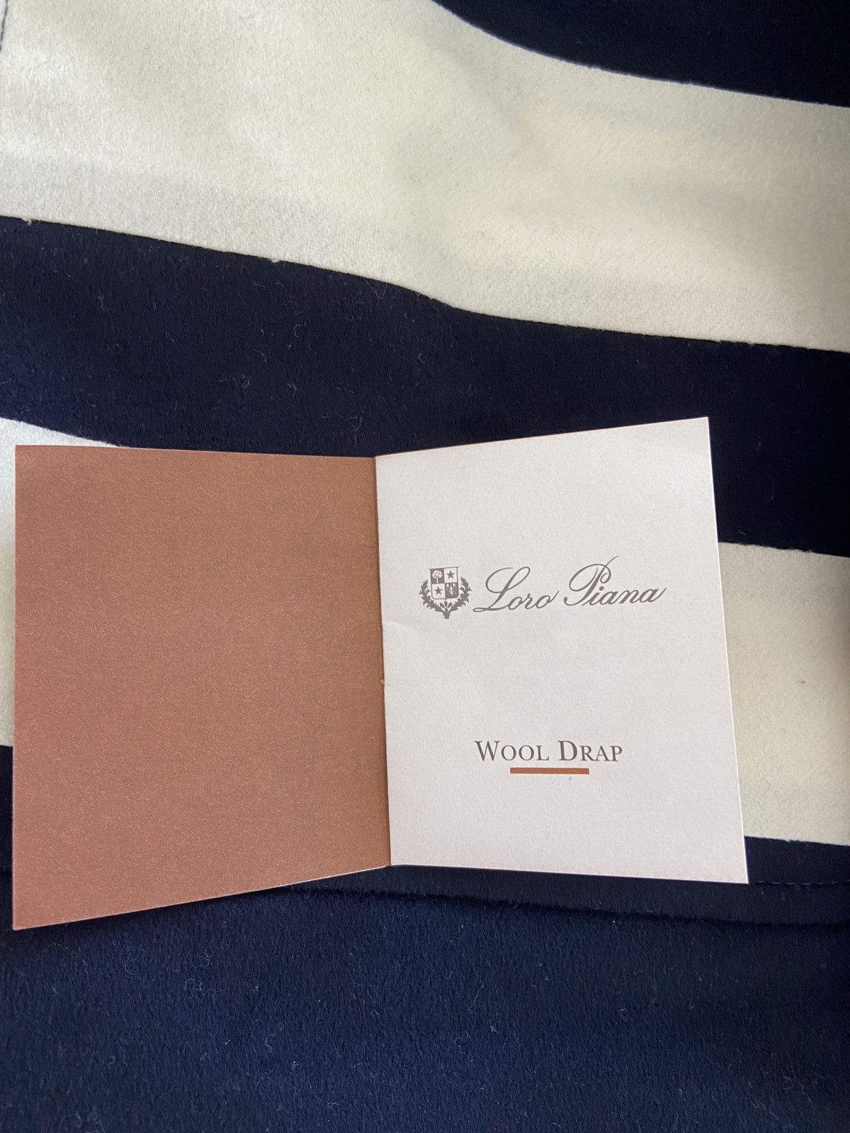 Loro Piana Loro Piana Double Breasted Felt Coat Dark Blue Size M / US 6-8 / IT 42-44 - 15 Thumbnail