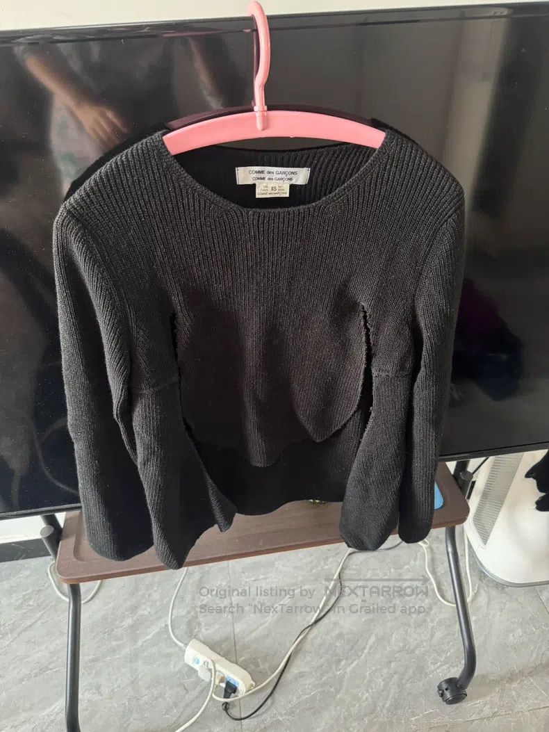 Comme des Garcons Classic deconstructed destroyed silhouet