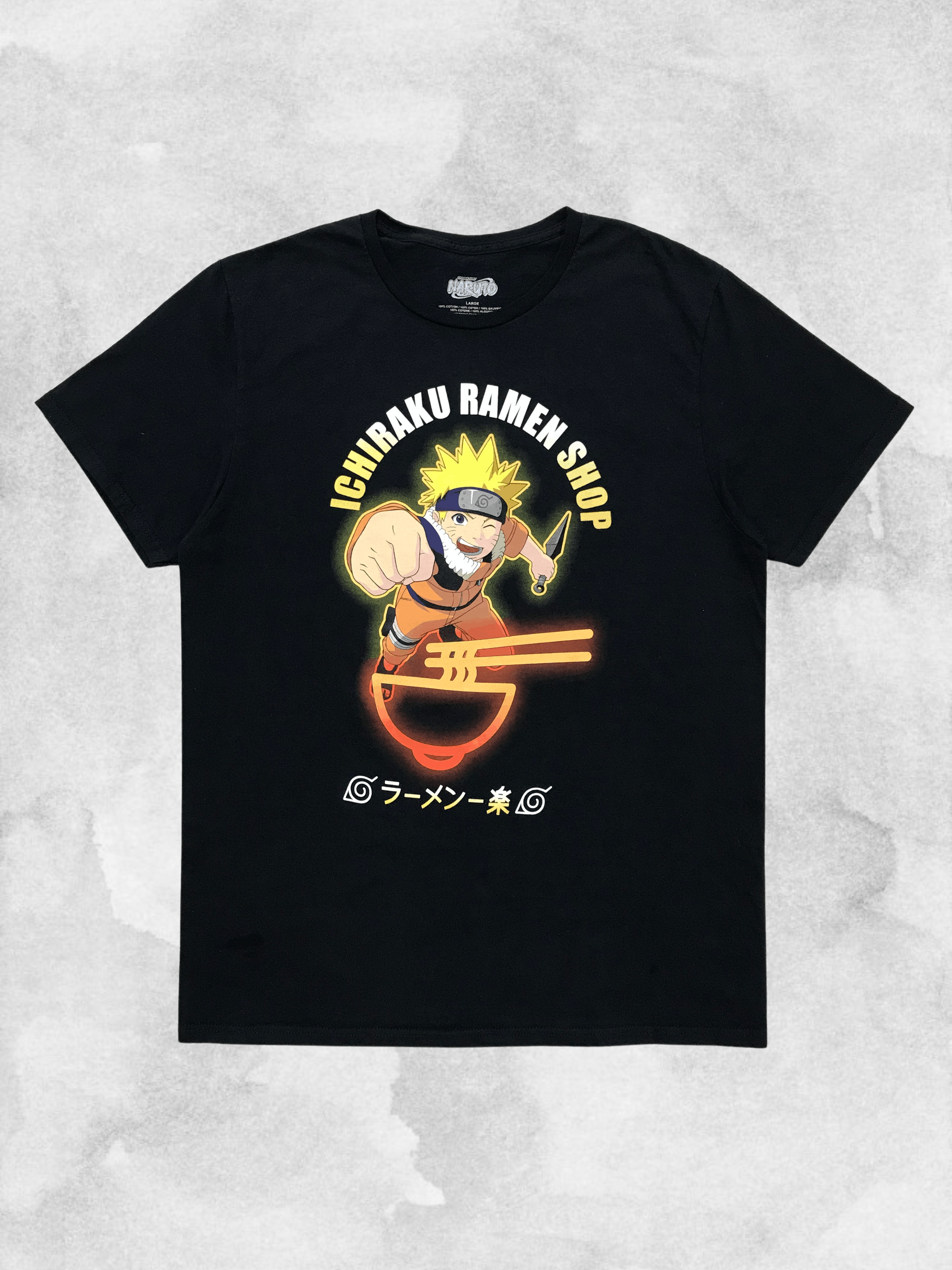 Anime NARUTO 2002 Vintage T-Shirt Shonen Jump Tee Manga Shop Size US L / EU 52-54 / 3 - 1 Thumbnail