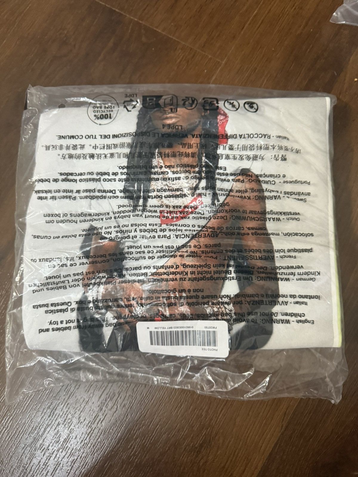 Supreme Supreme Green Playboi carti photo tee Size US M / EU 48-50 / 2 - 1 Thumbnail