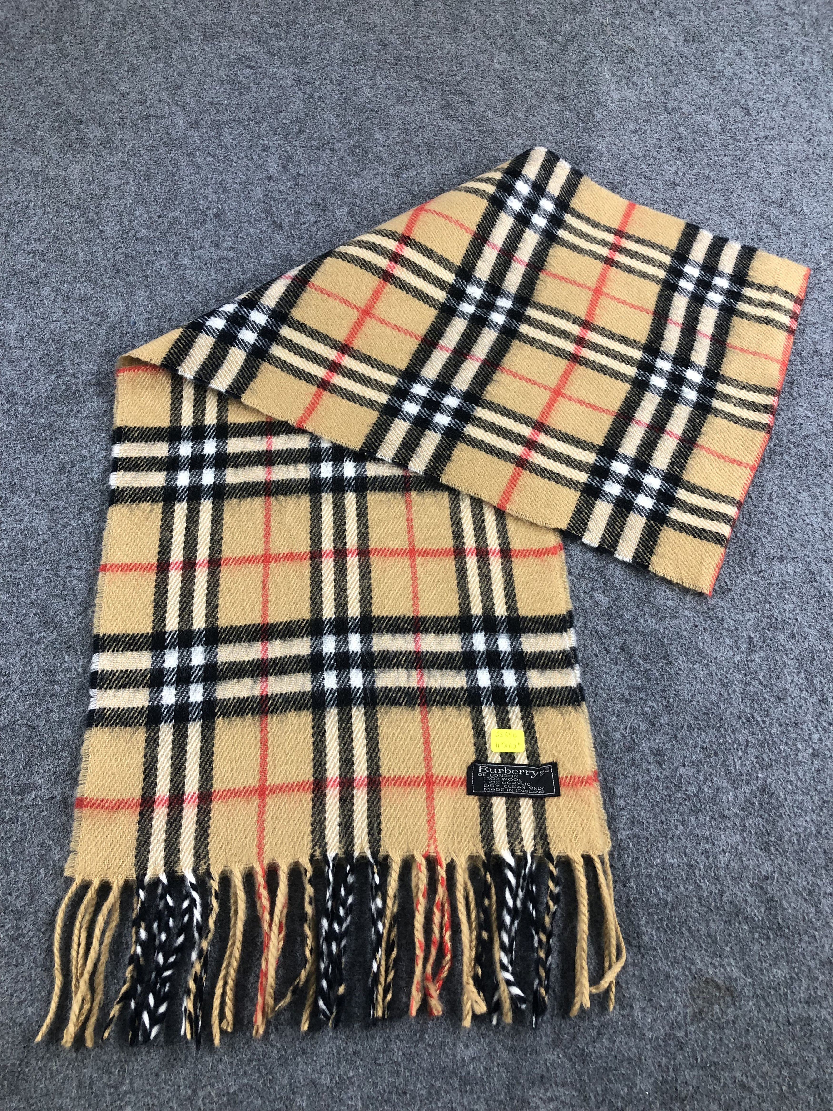 Burberry Nova Check Scarf / Muffler / Neckwear