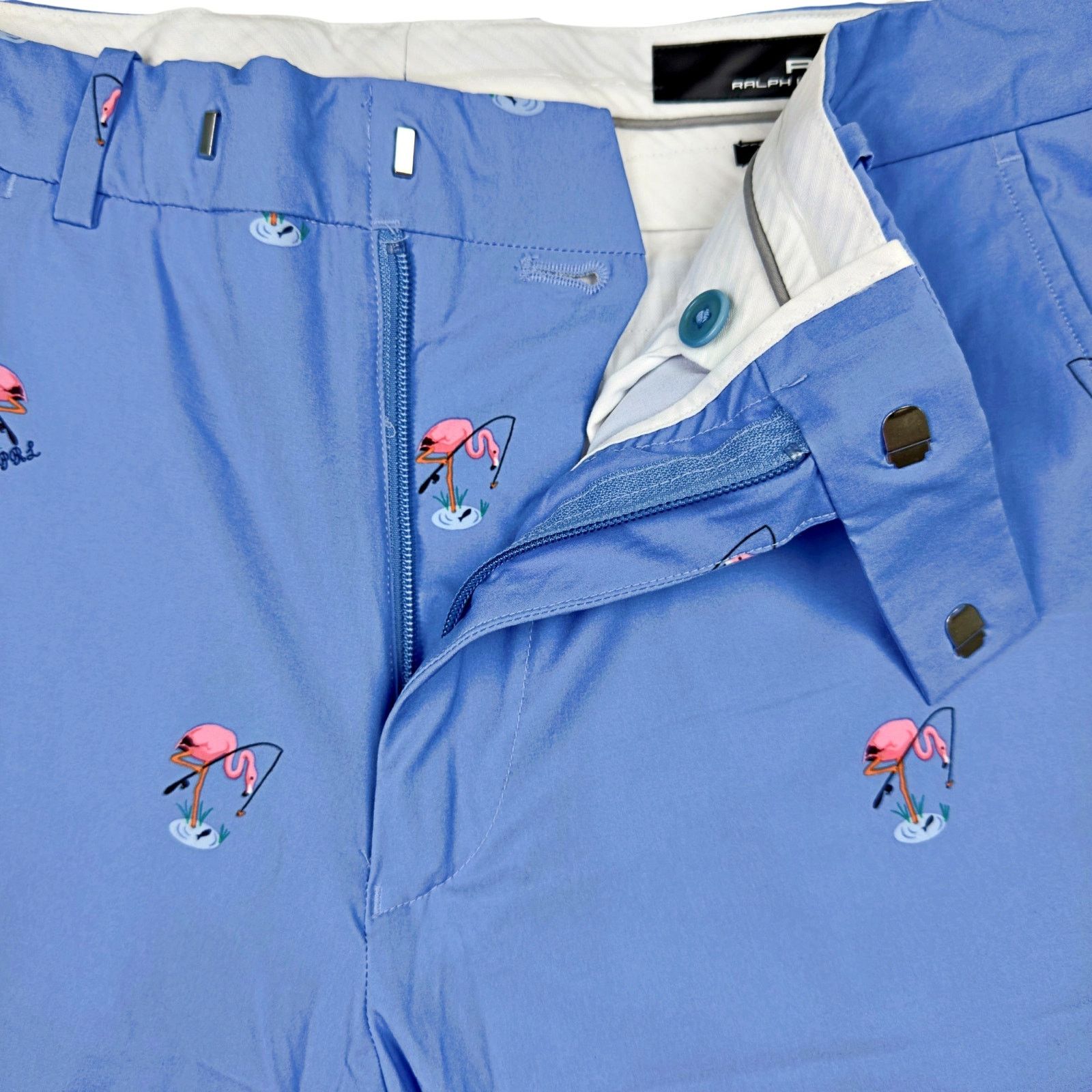 RLX Ralph Lauren RLX Ralph Lauren Performance Tailored Golf Pants Flamingo 33 Size US 33 - 2 Thumbnail