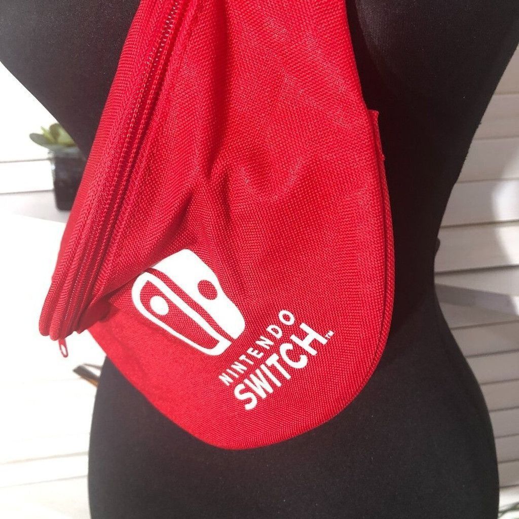 Nintendo Nintendo Switch funny pack red white black buckled strap Size ONE SIZE - 3 Thumbnail