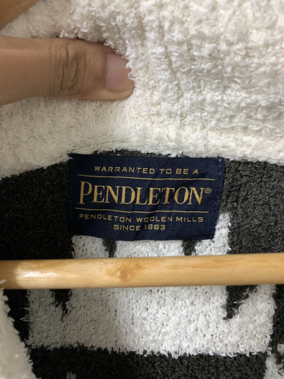 Japanese Brand × Pendleton Pendelton wool cardigan Size US L / EU 52-54 / 3 - 9 Thumbnail